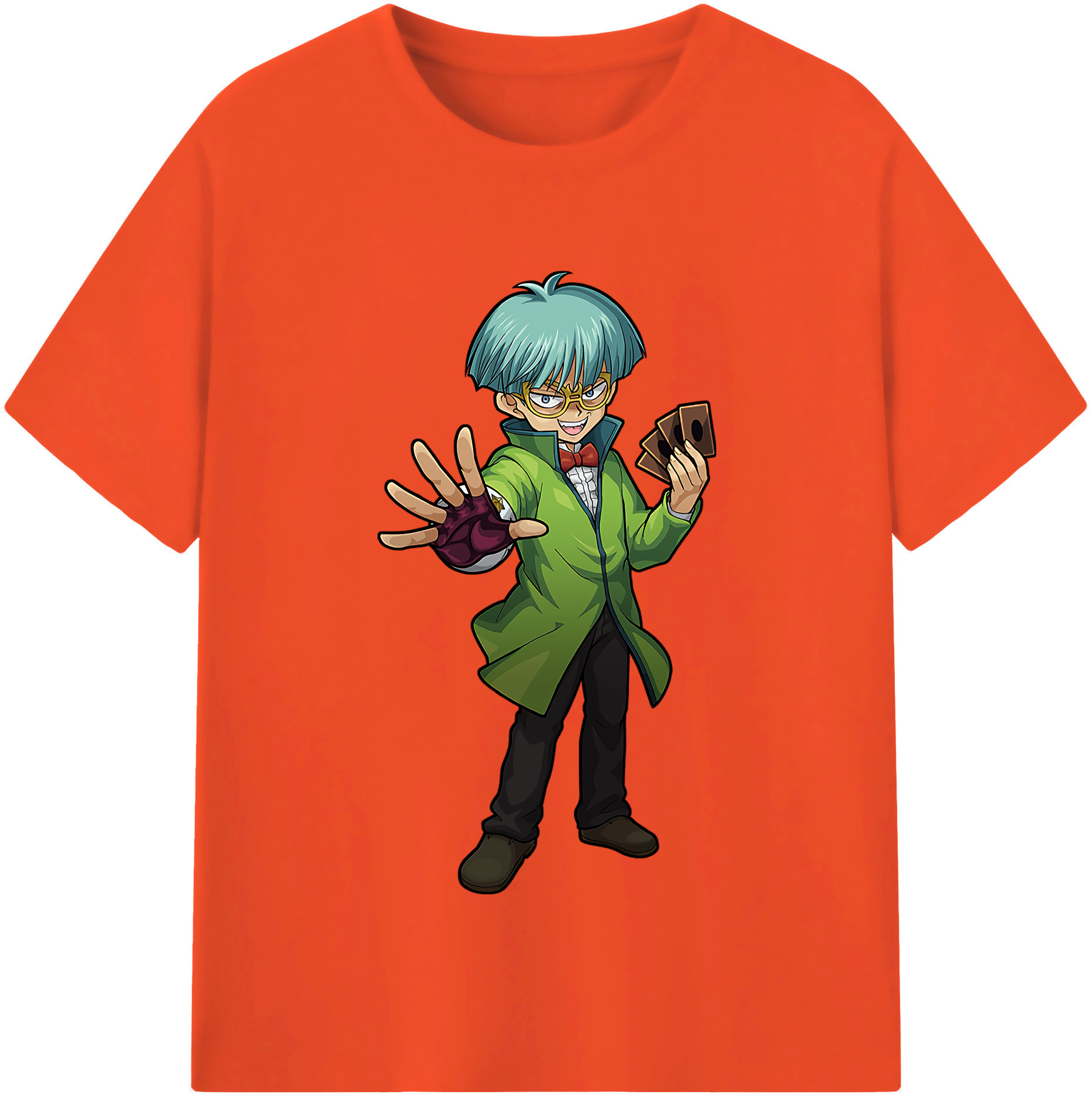 （画像用） 遊☆戯☆王 Yu-Gi-Oh! 綿100％半袖Tシャツ（フロントプリント）
