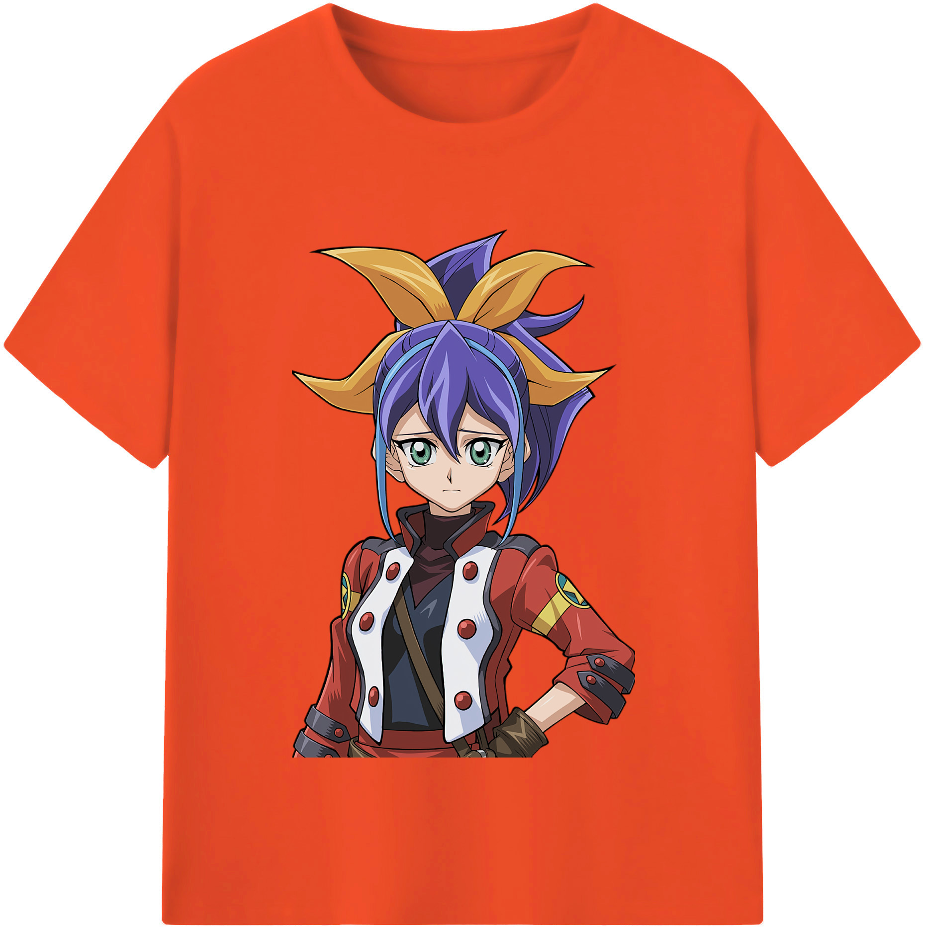 （画像用） 遊☆戯☆王 Yu-Gi-Oh! 綿100％半袖Tシャツ（フロントプリント）