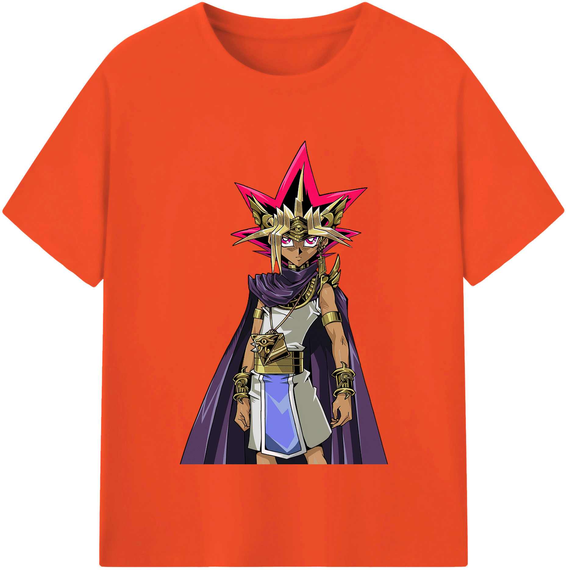 （画像用） 遊☆戯☆王 Yu-Gi-Oh! 綿100％半袖Tシャツ（フロントプリント）