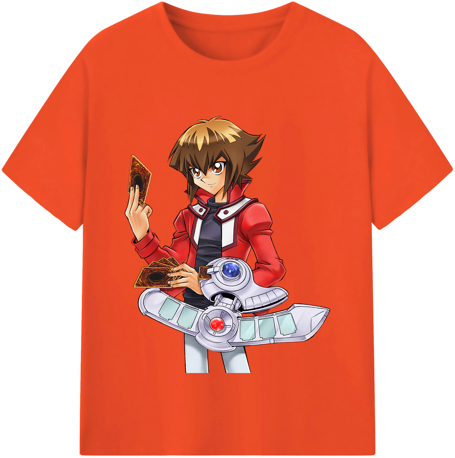 （画像用） 遊☆戯☆王 Yu-Gi-Oh! 綿100％半袖Tシャツ（フロントプリント）