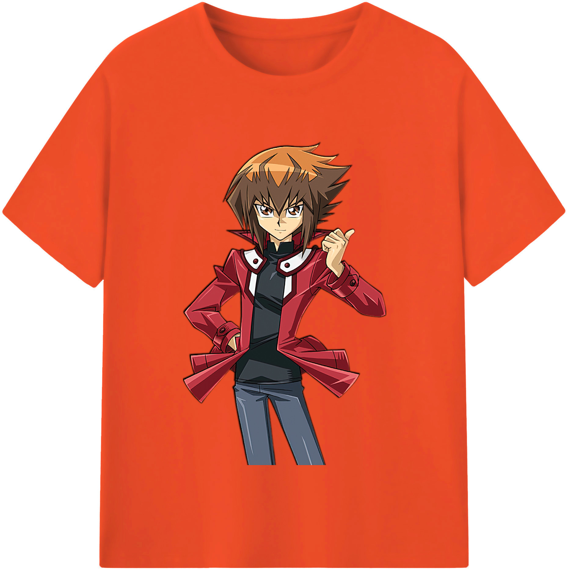 （画像用） 遊☆戯☆王 Yu-Gi-Oh! 綿100％半袖Tシャツ（フロントプリント）