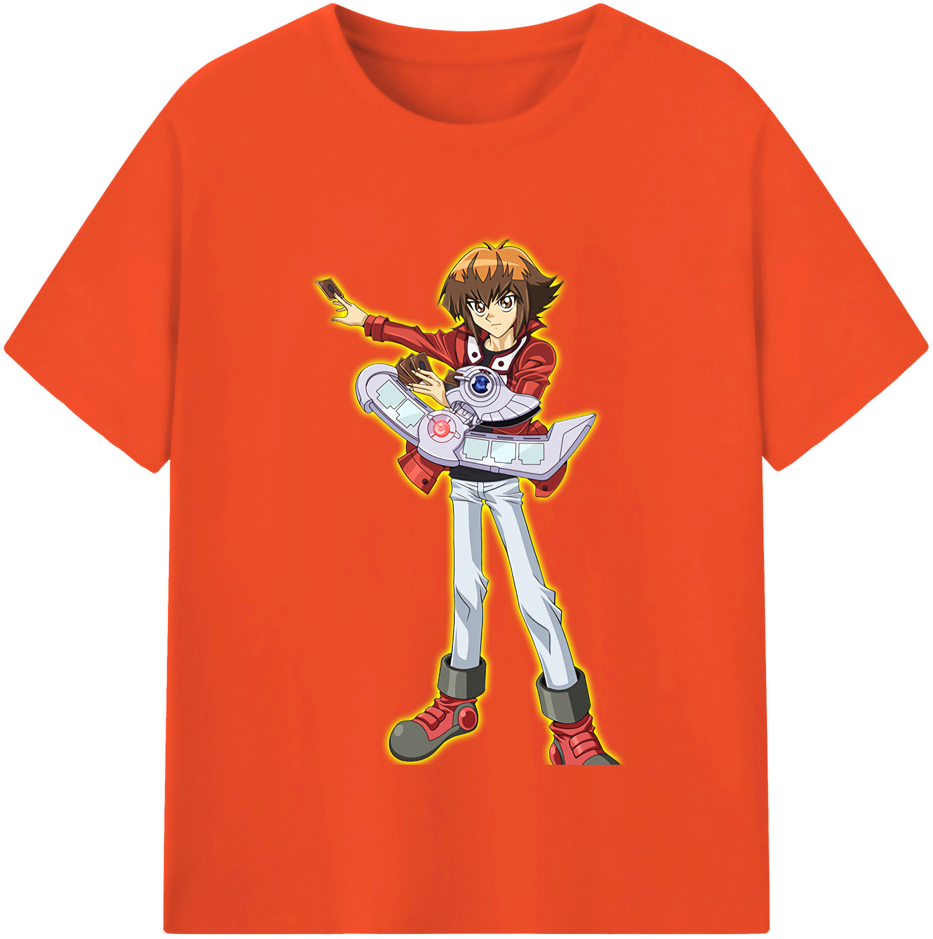 （画像用） 遊☆戯☆王 Yu-Gi-Oh! 綿100％半袖Tシャツ（フロントプリント）