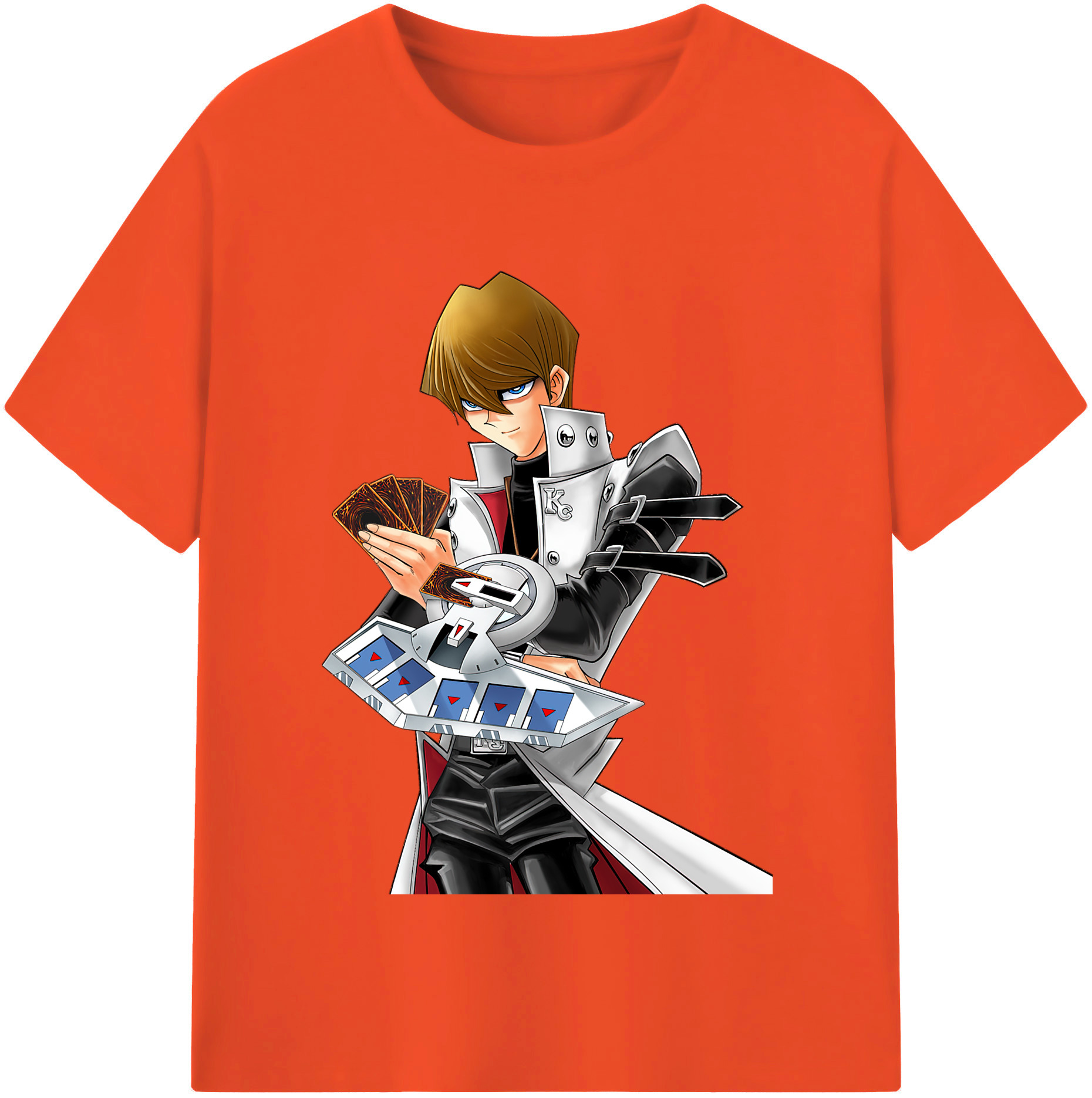 （画像用） 遊☆戯☆王 Yu-Gi-Oh! 綿100％半袖Tシャツ（フロントプリント）