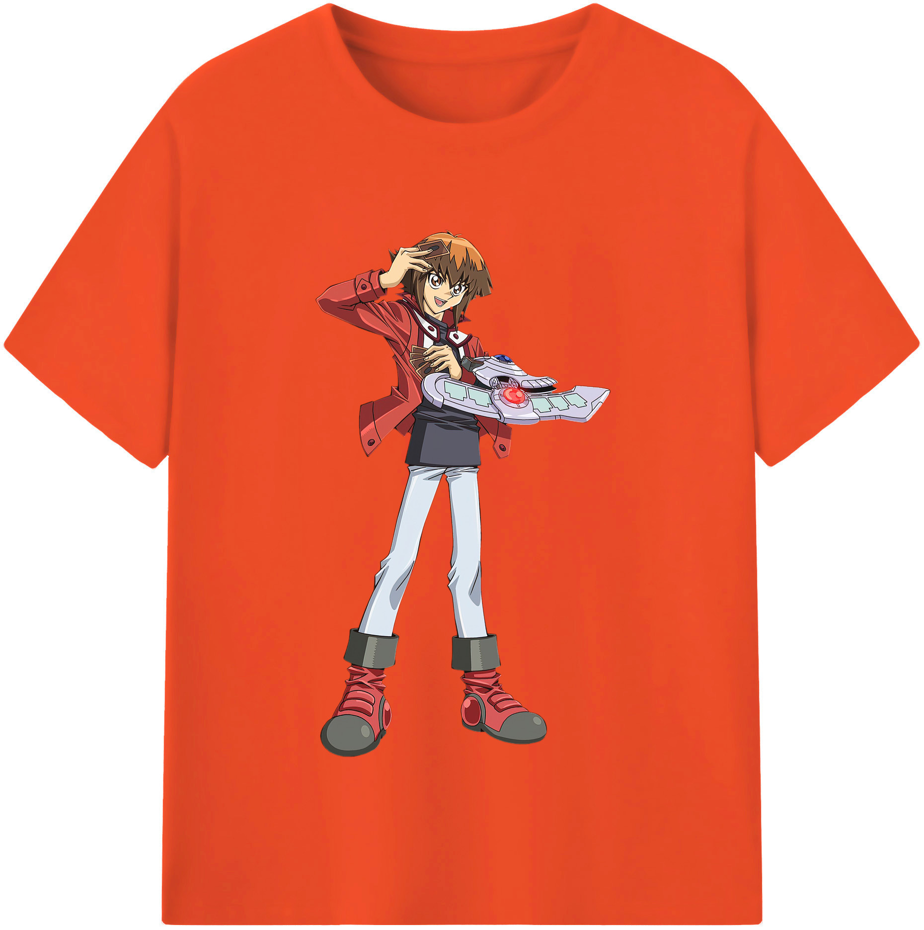 （画像用） 遊☆戯☆王 Yu-Gi-Oh! 綿100％半袖Tシャツ（フロントプリント）