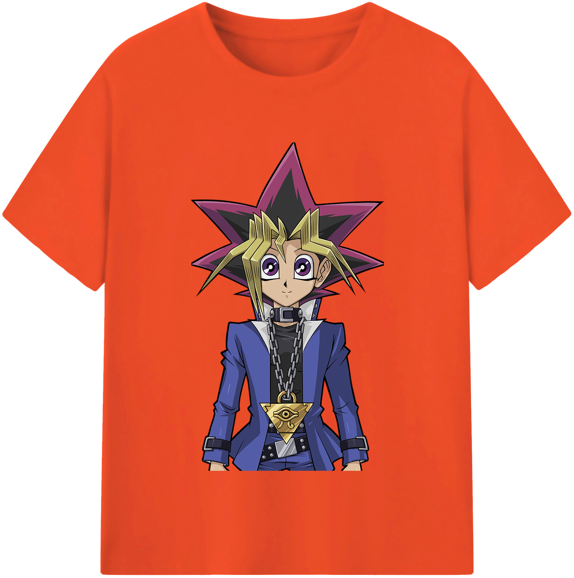 （画像用） 遊☆戯☆王 Yu-Gi-Oh! 綿100％半袖Tシャツ（フロントプリント）