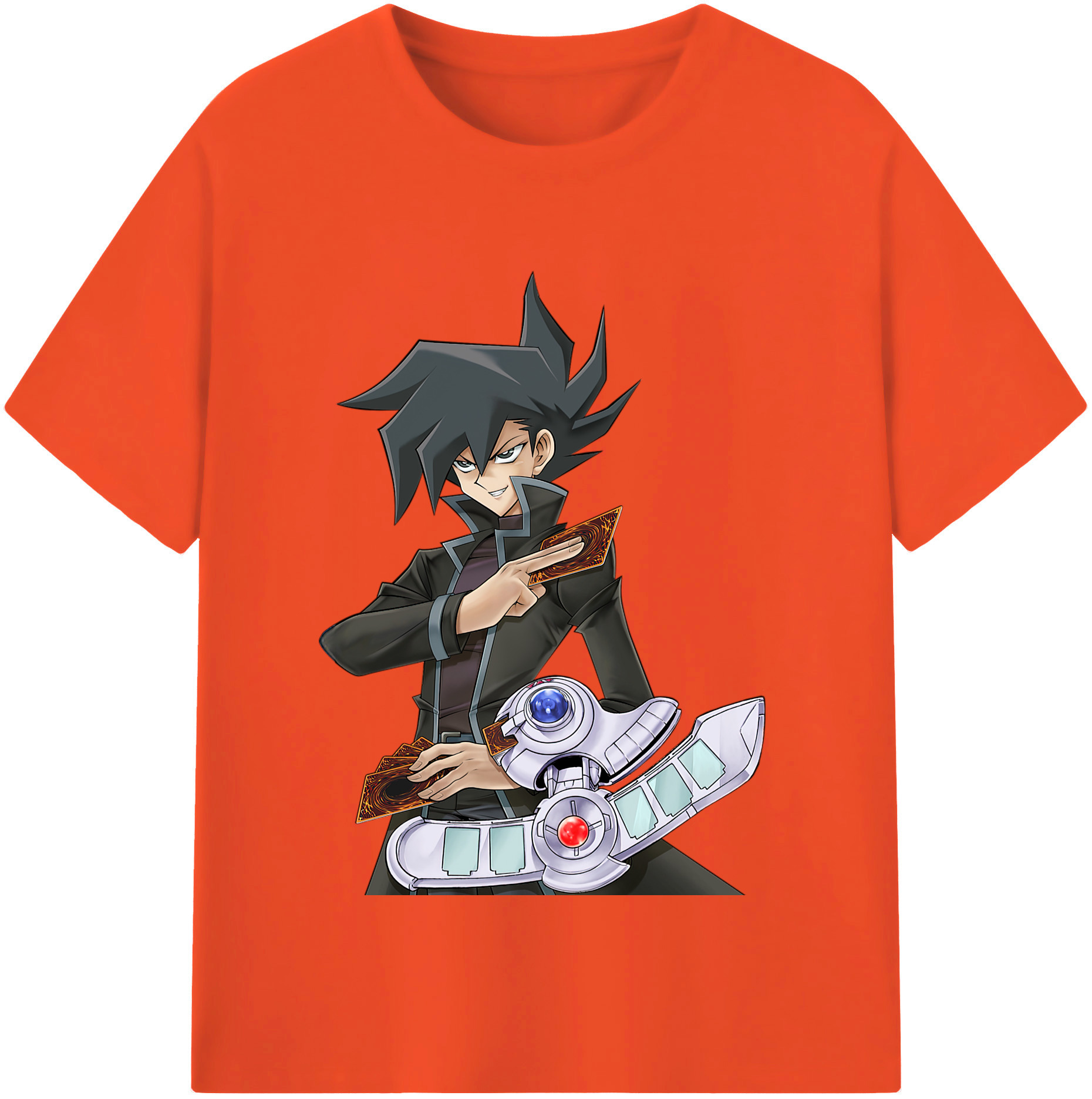 （画像用） 遊☆戯☆王 Yu-Gi-Oh! 綿100％半袖Tシャツ（フロントプリント）