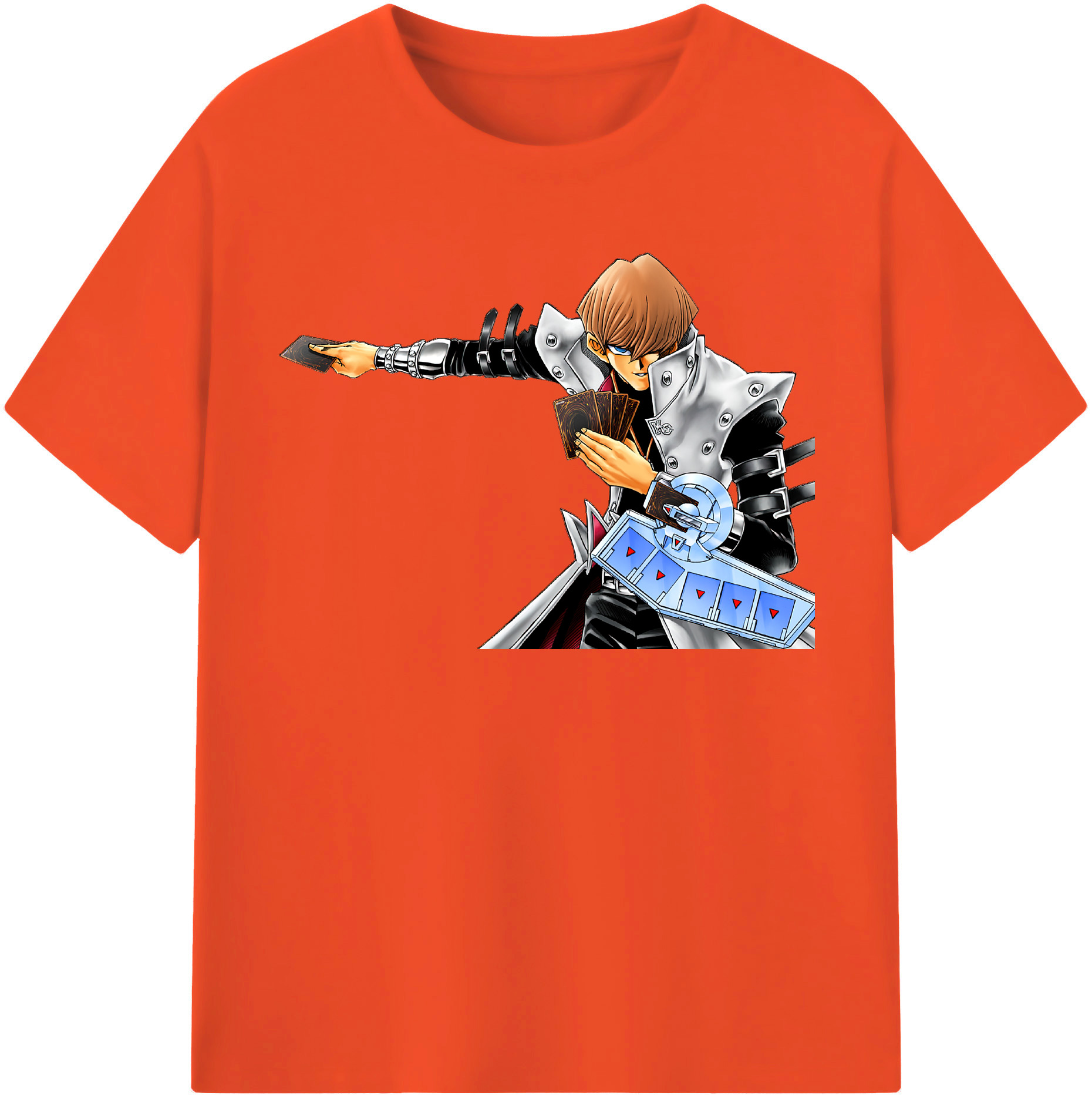 （画像用） 遊☆戯☆王 Yu-Gi-Oh! 綿100％半袖Tシャツ（フロントプリント）