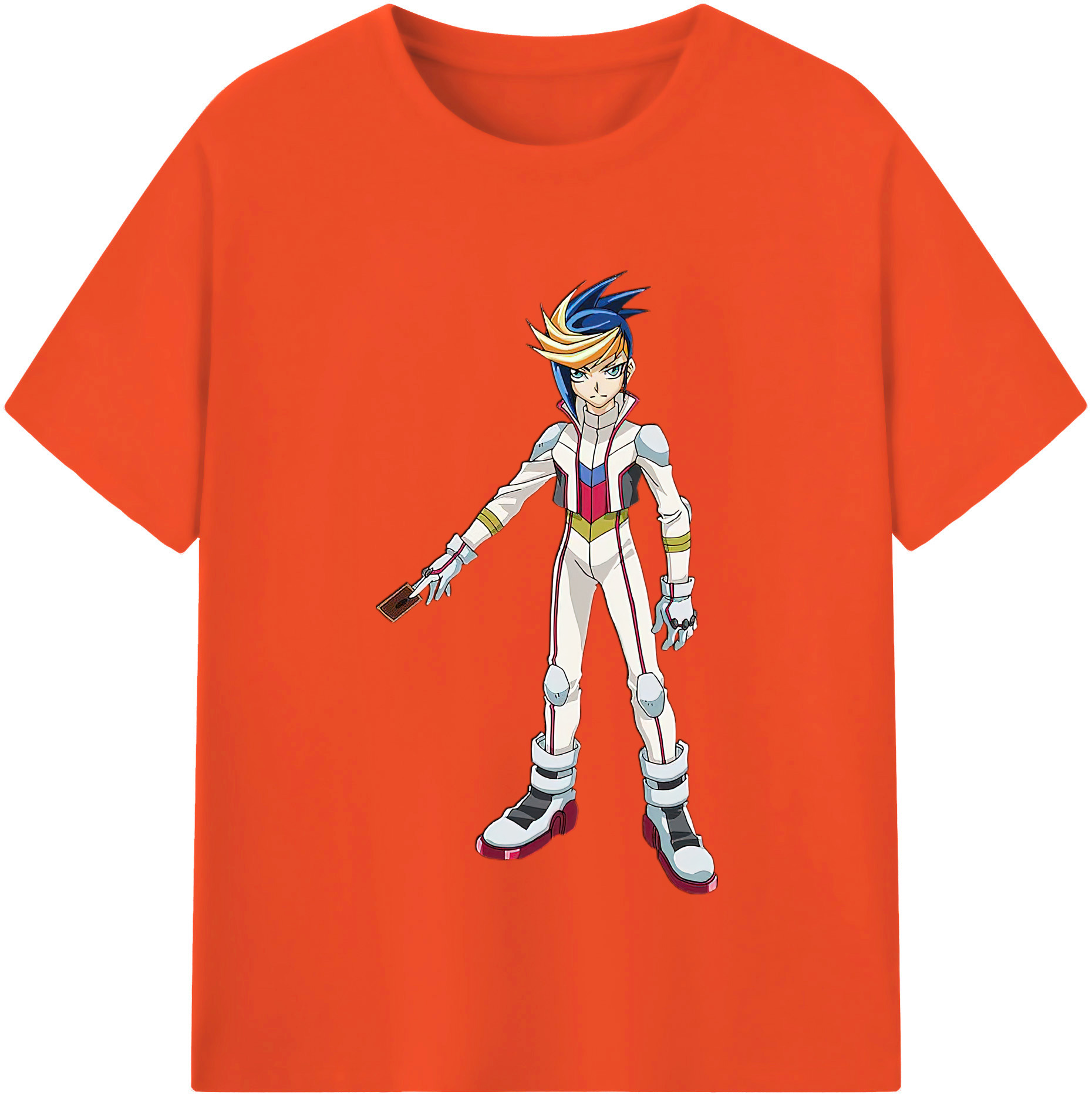 （画像用） 遊☆戯☆王 Yu-Gi-Oh! 綿100％半袖Tシャツ（フロントプリント）