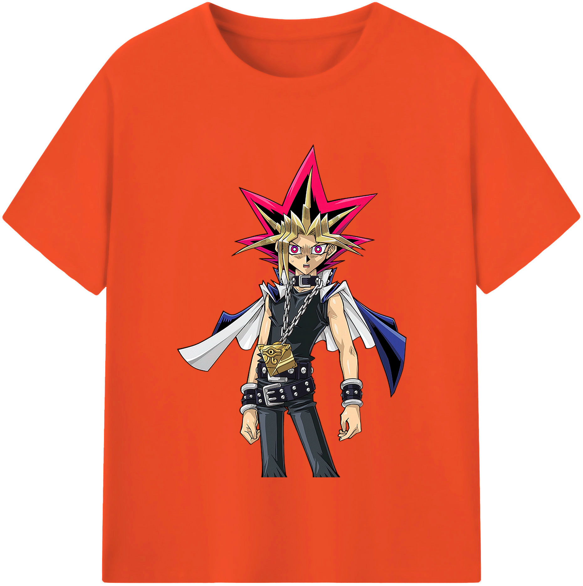 （画像用） 遊☆戯☆王 Yu-Gi-Oh! 綿100％半袖Tシャツ（フロントプリント）