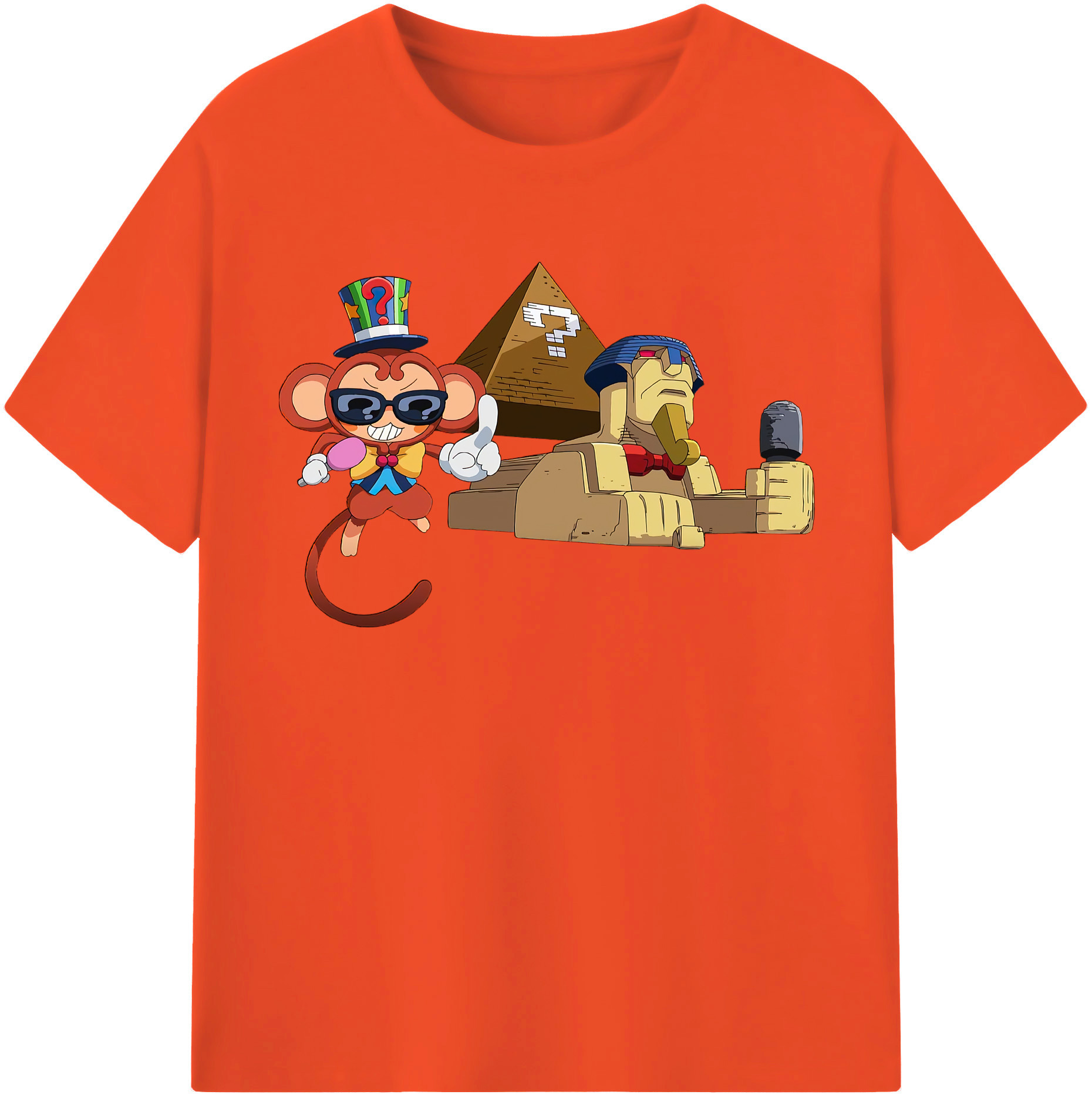 （画像用） 遊☆戯☆王 Yu-Gi-Oh! 綿100％半袖Tシャツ（フロントプリント）