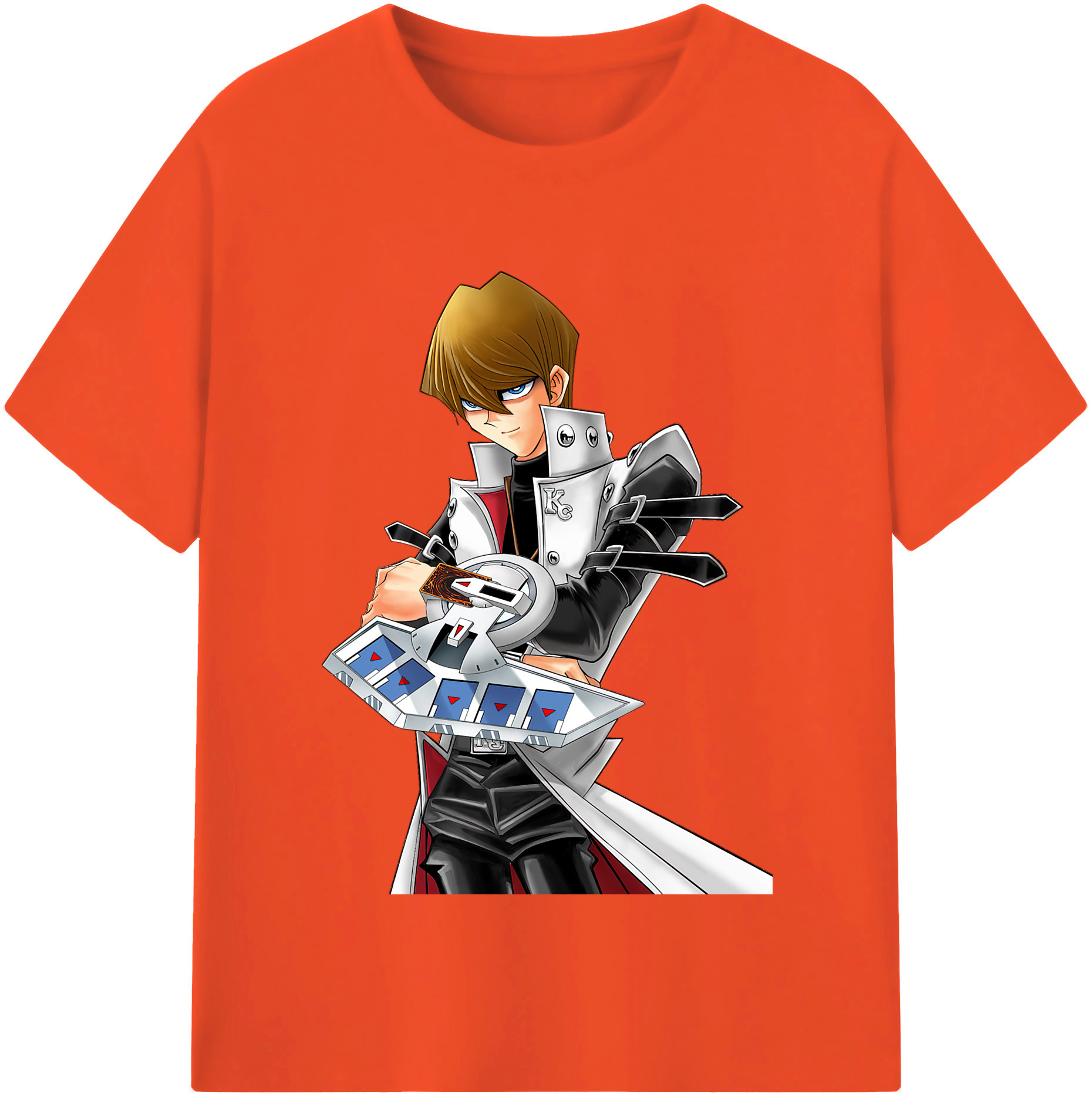 （画像用） 遊☆戯☆王 Yu-Gi-Oh! 綿100％半袖Tシャツ（フロントプリント）