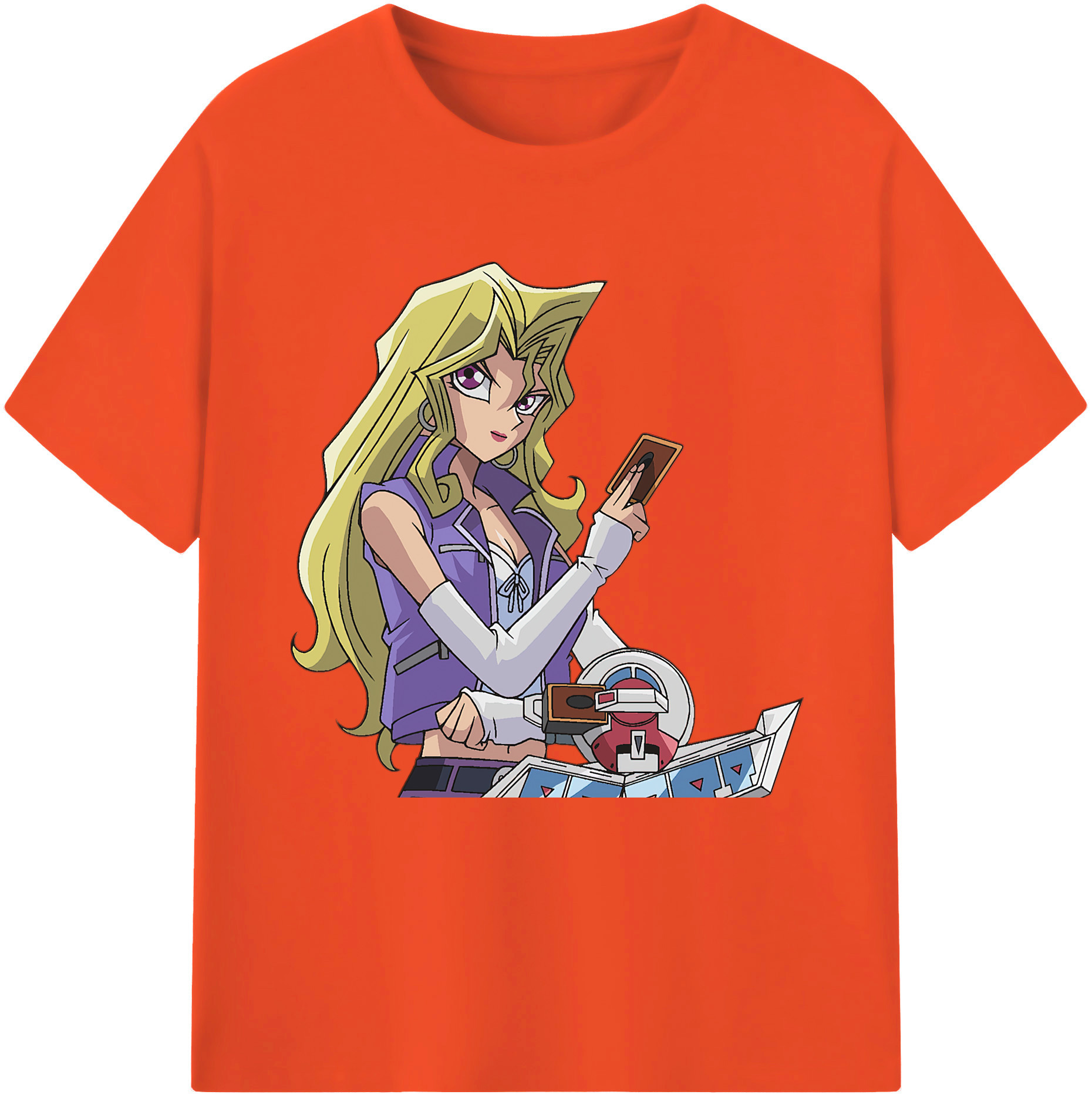 （画像用） 遊☆戯☆王 Yu-Gi-Oh! 綿100％半袖Tシャツ（フロントプリント）