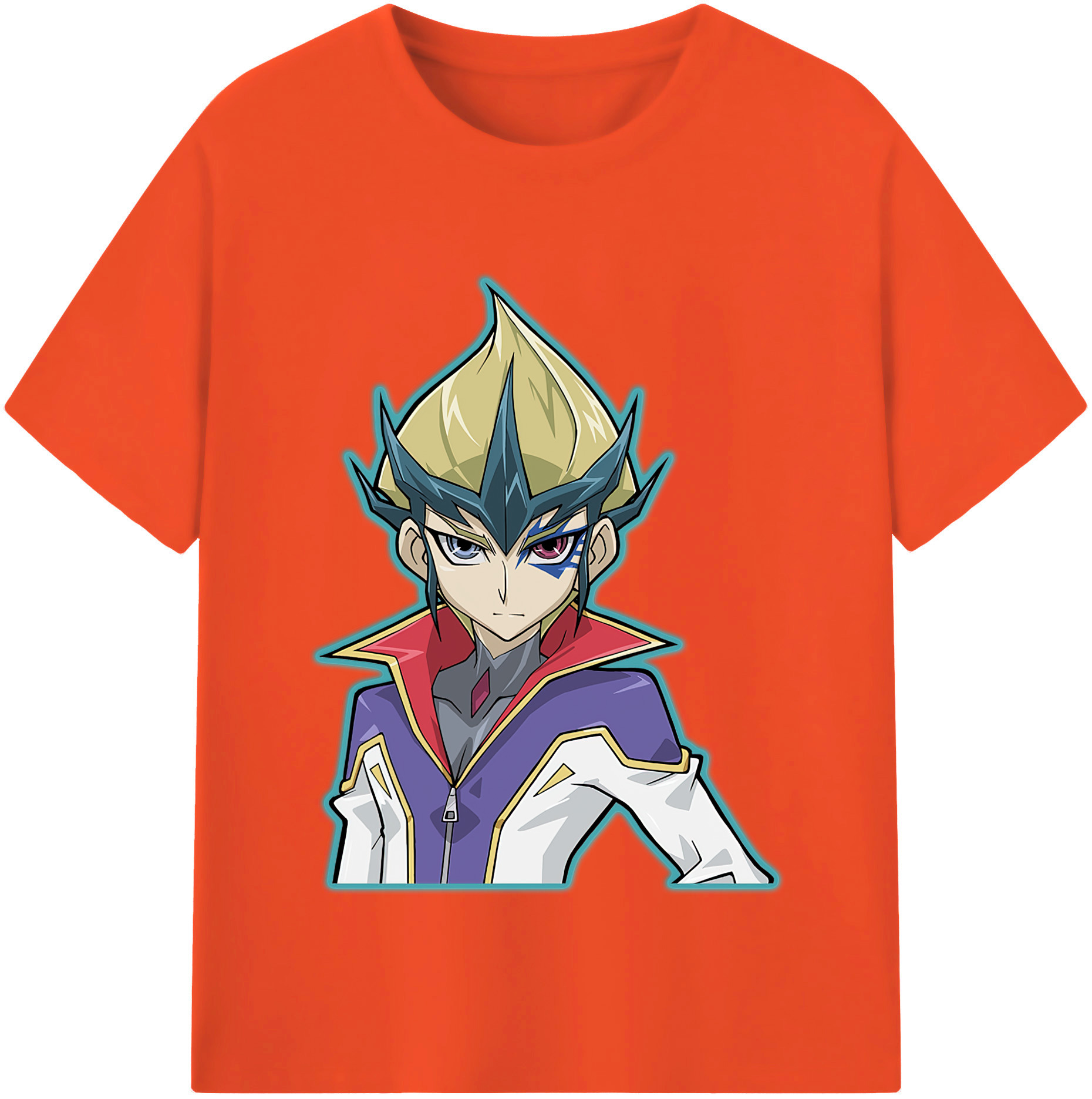 （画像用） 遊☆戯☆王 Yu-Gi-Oh! 綿100％半袖Tシャツ（フロントプリント）