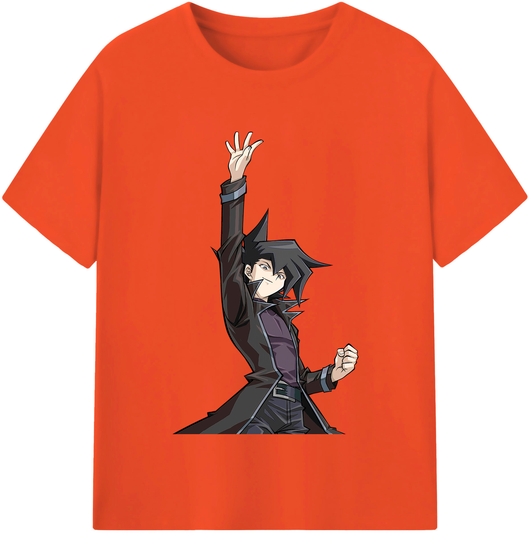 （画像用） 遊☆戯☆王 Yu-Gi-Oh! 綿100％半袖Tシャツ（フロントプリント）
