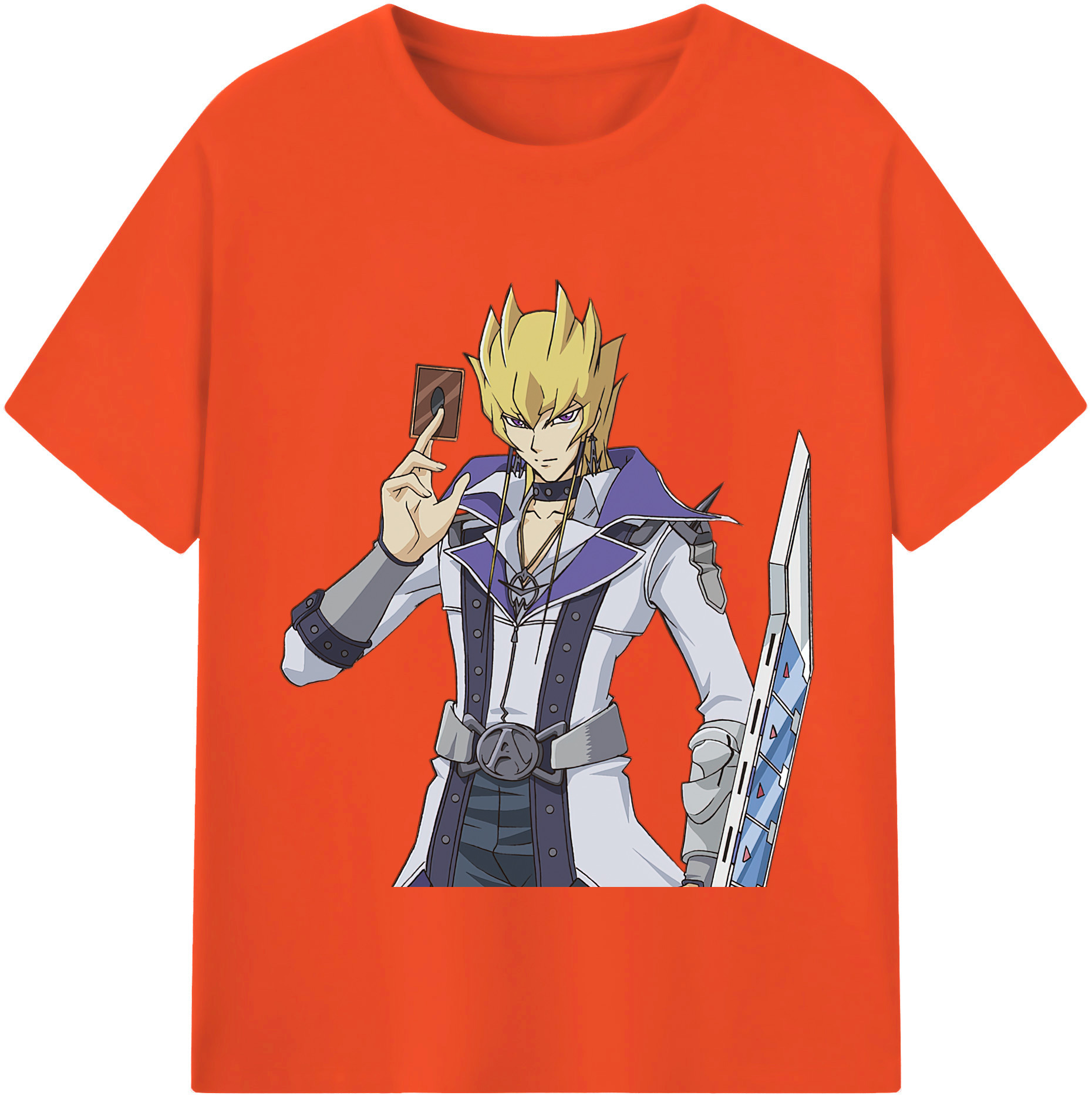 （画像用） 遊☆戯☆王 Yu-Gi-Oh! 綿100％半袖Tシャツ（フロントプリント）