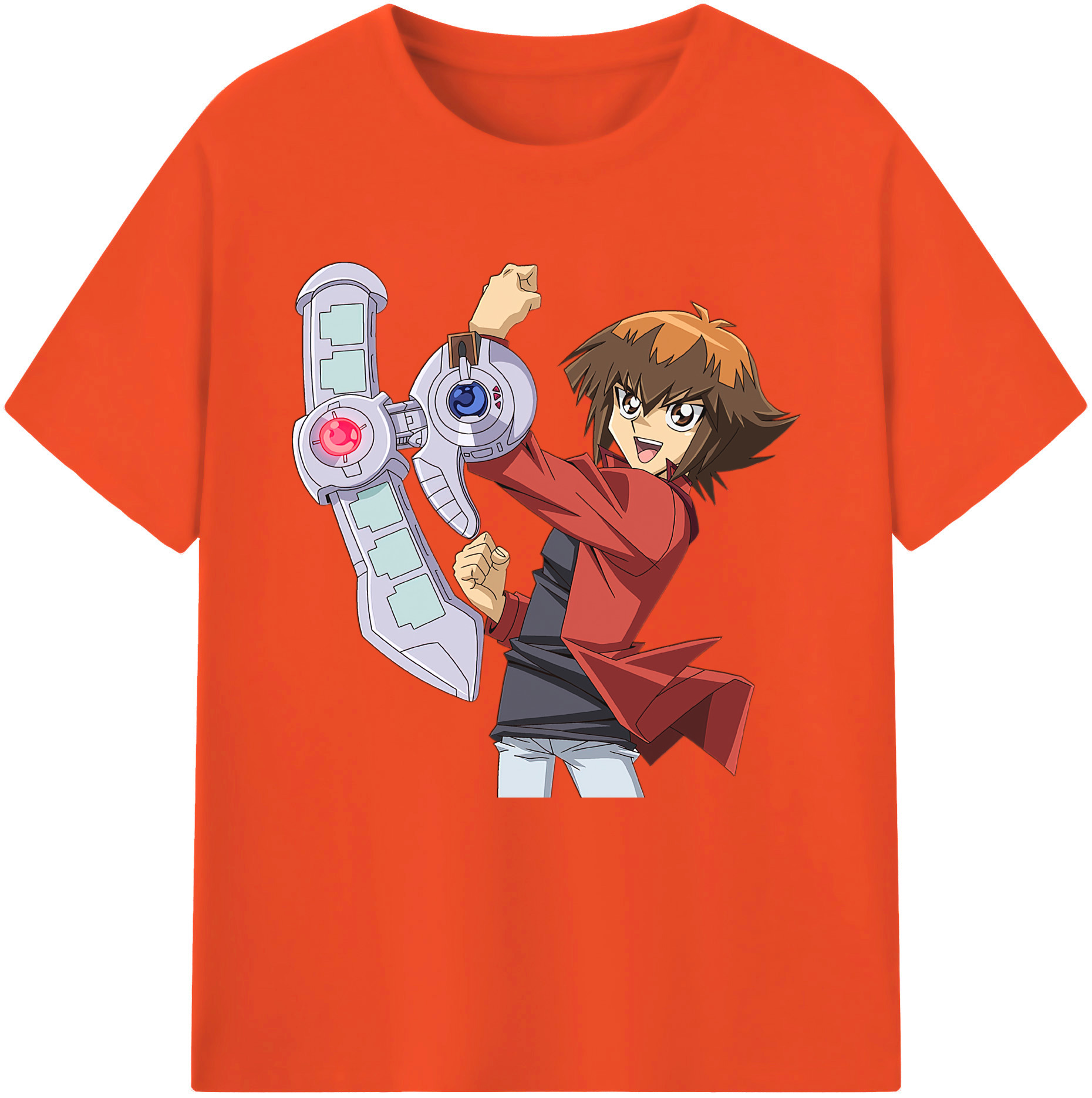 （画像用） 遊☆戯☆王 Yu-Gi-Oh! 綿100％半袖Tシャツ（フロントプリント）