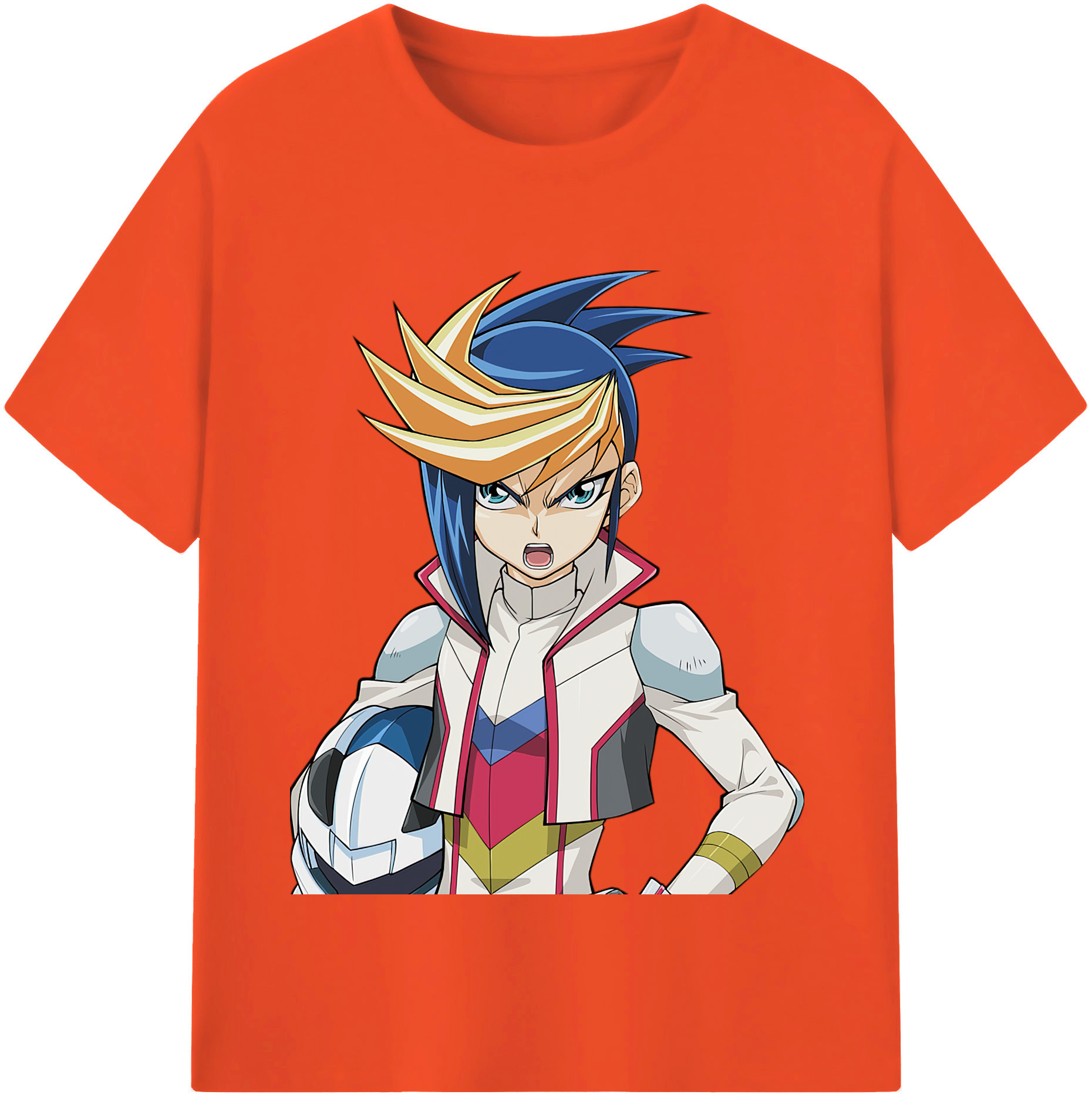 （画像用） 遊☆戯☆王 Yu-Gi-Oh! 綿100％半袖Tシャツ（フロントプリント）