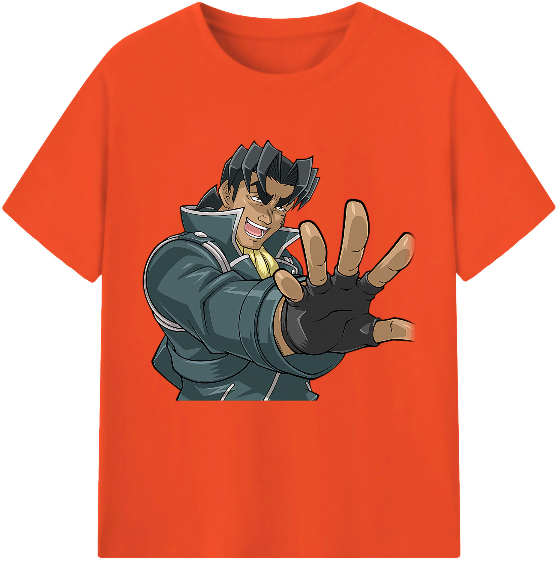 （画像用） 遊☆戯☆王 Yu-Gi-Oh! 綿100％半袖Tシャツ（フロントプリント）