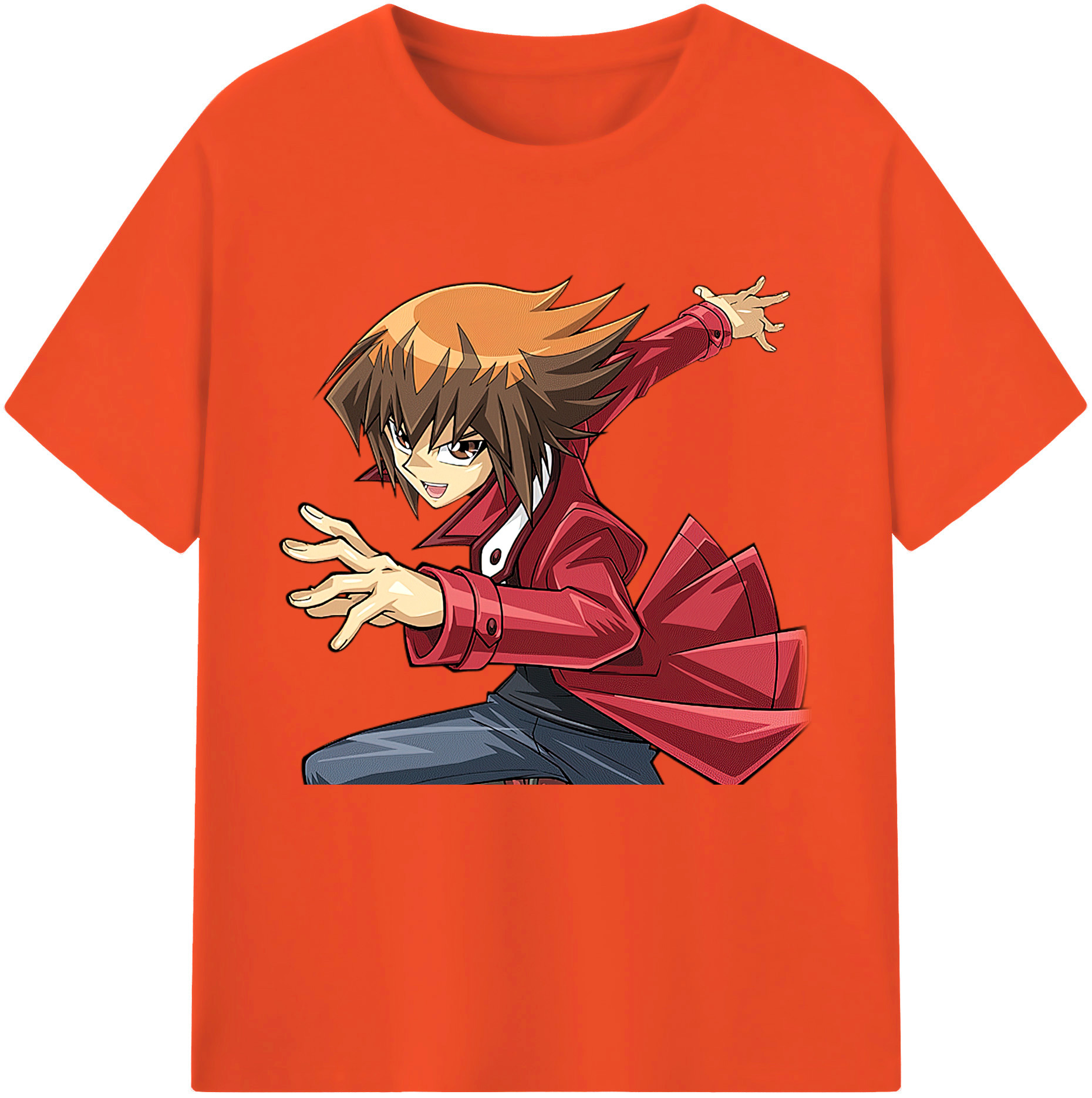 （画像用） 遊☆戯☆王 Yu-Gi-Oh! 綿100％半袖Tシャツ（フロントプリント）