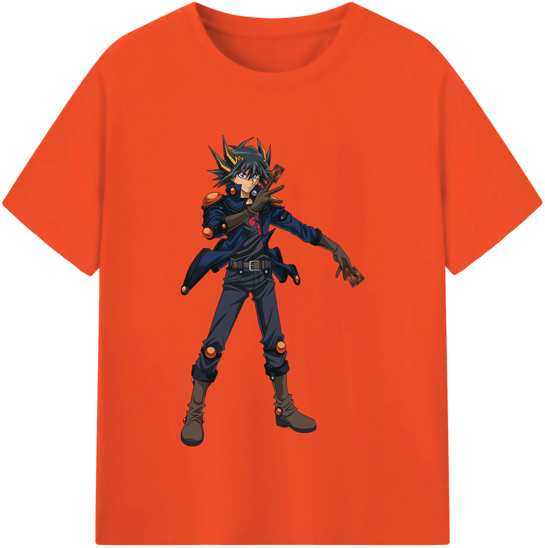 （画像用） 遊☆戯☆王 Yu-Gi-Oh! 綿100％半袖Tシャツ（フロントプリント）