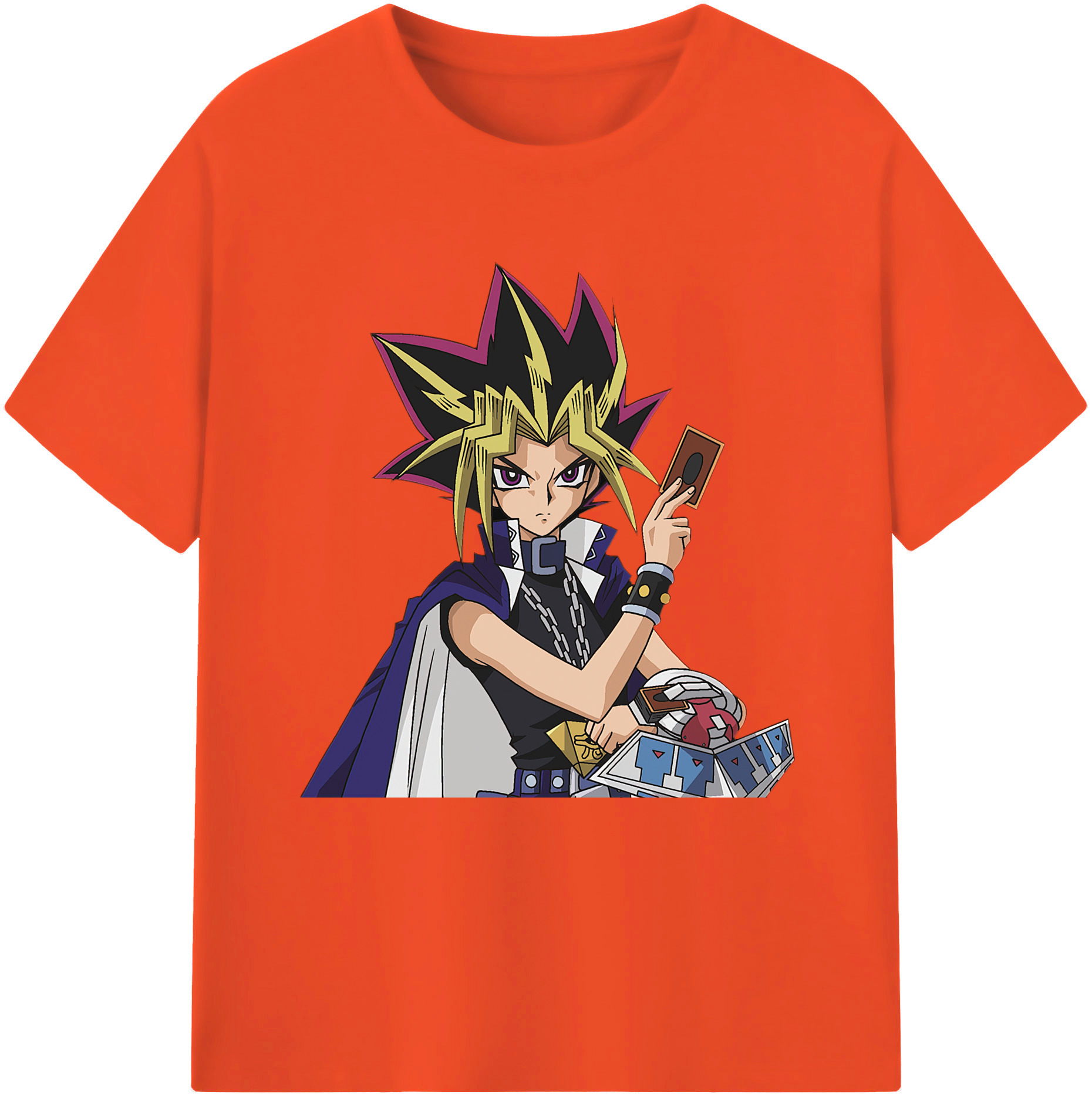 （画像用） 遊☆戯☆王 Yu-Gi-Oh! 綿100％半袖Tシャツ（フロントプリント）