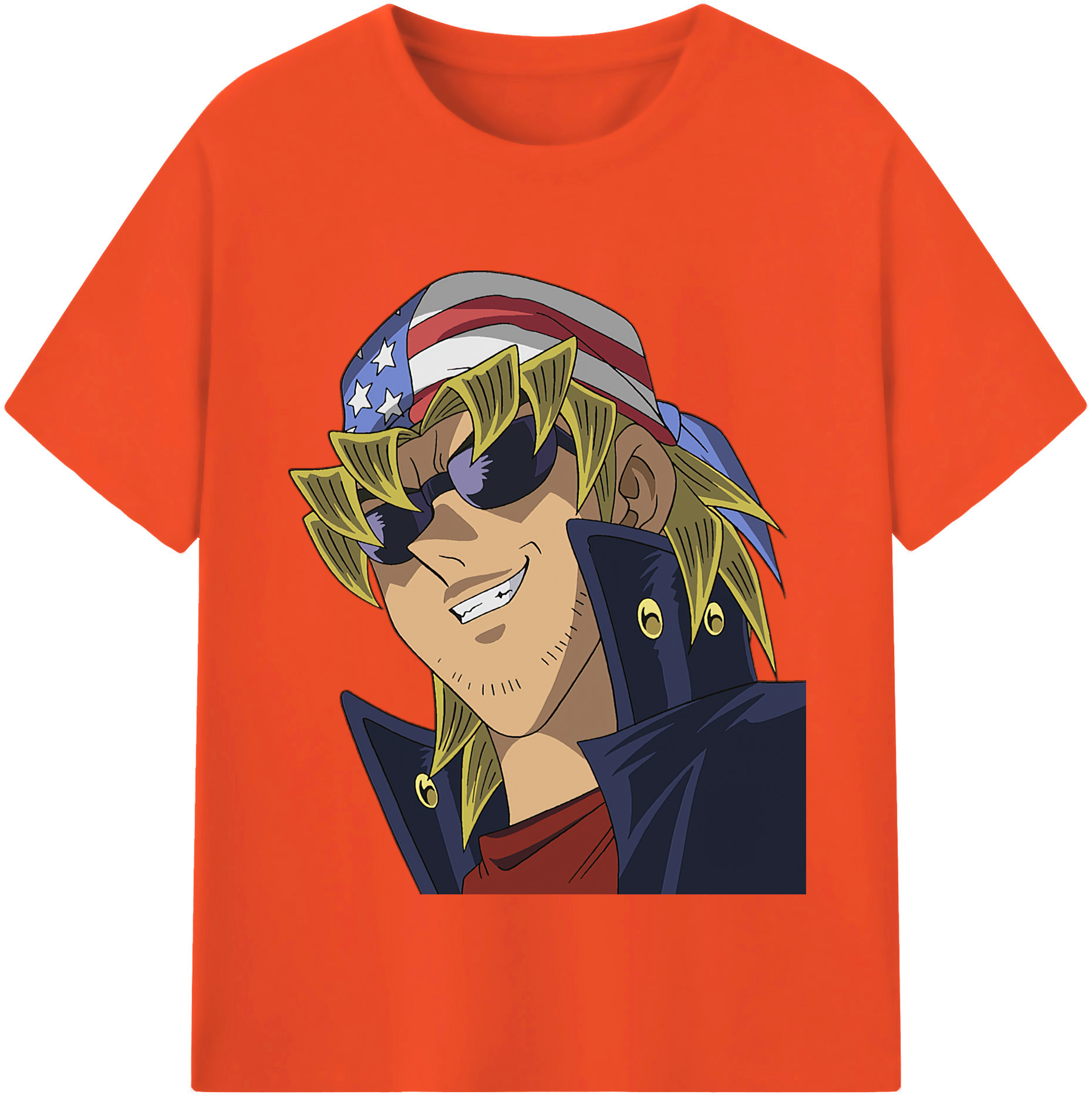 （画像用） 遊☆戯☆王 Yu-Gi-Oh! 綿100％半袖Tシャツ（フロントプリント）