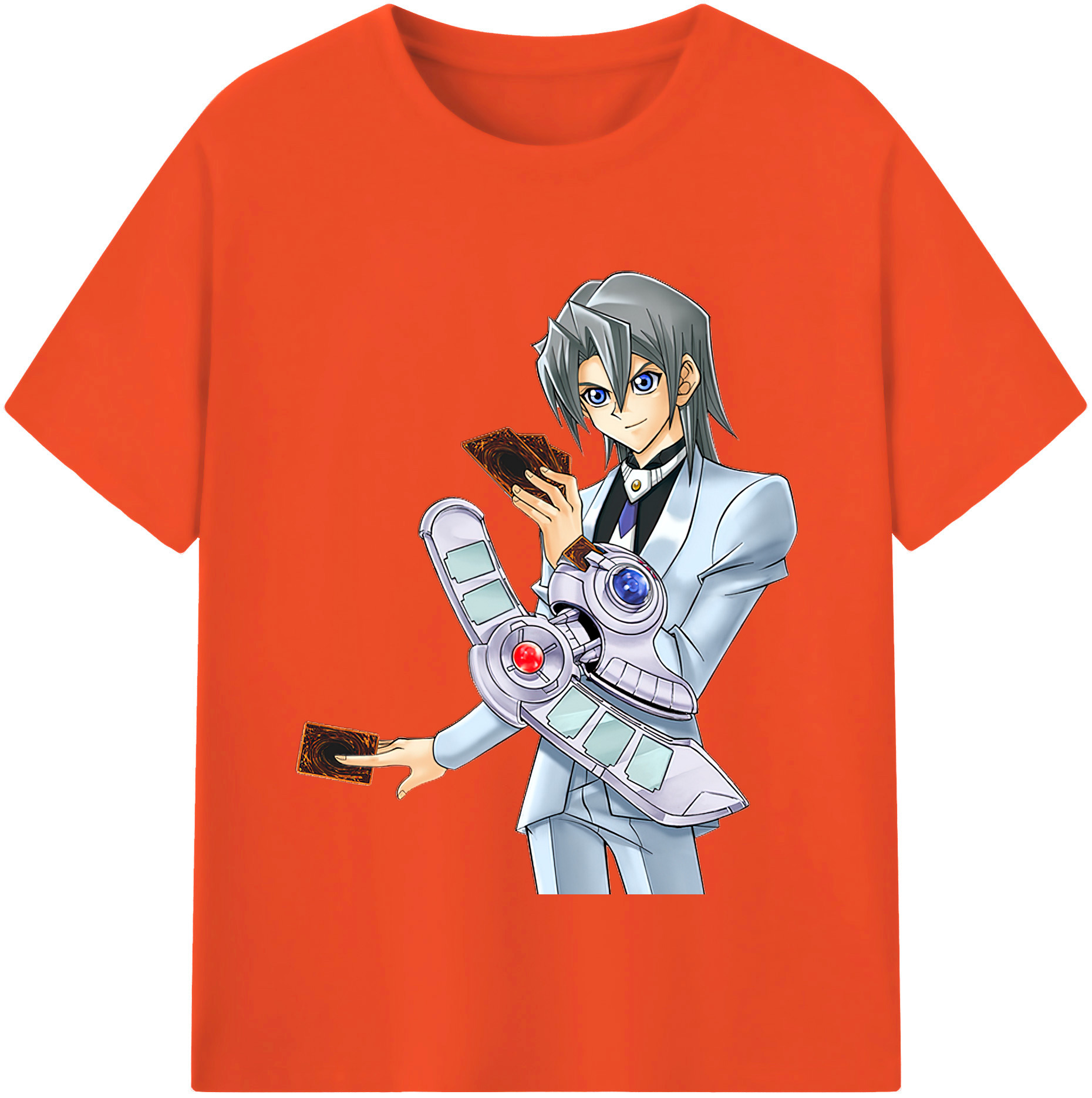 （画像用） 遊☆戯☆王 Yu-Gi-Oh! 綿100％半袖Tシャツ（フロントプリント）