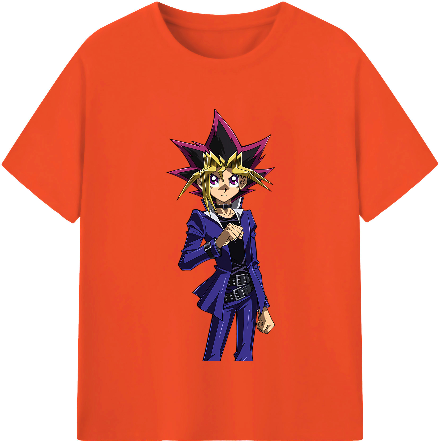 （画像用） 遊☆戯☆王 Yu-Gi-Oh! 綿100％半袖Tシャツ（フロントプリント）