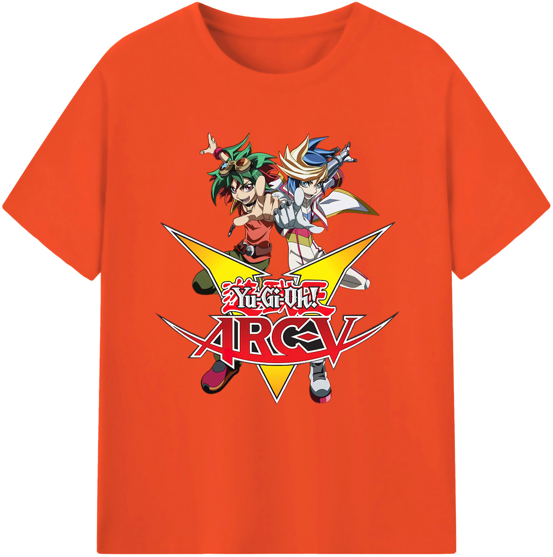 （画像用） 遊☆戯☆王 Yu-Gi-Oh! 綿100％半袖Tシャツ（フロントプリント）