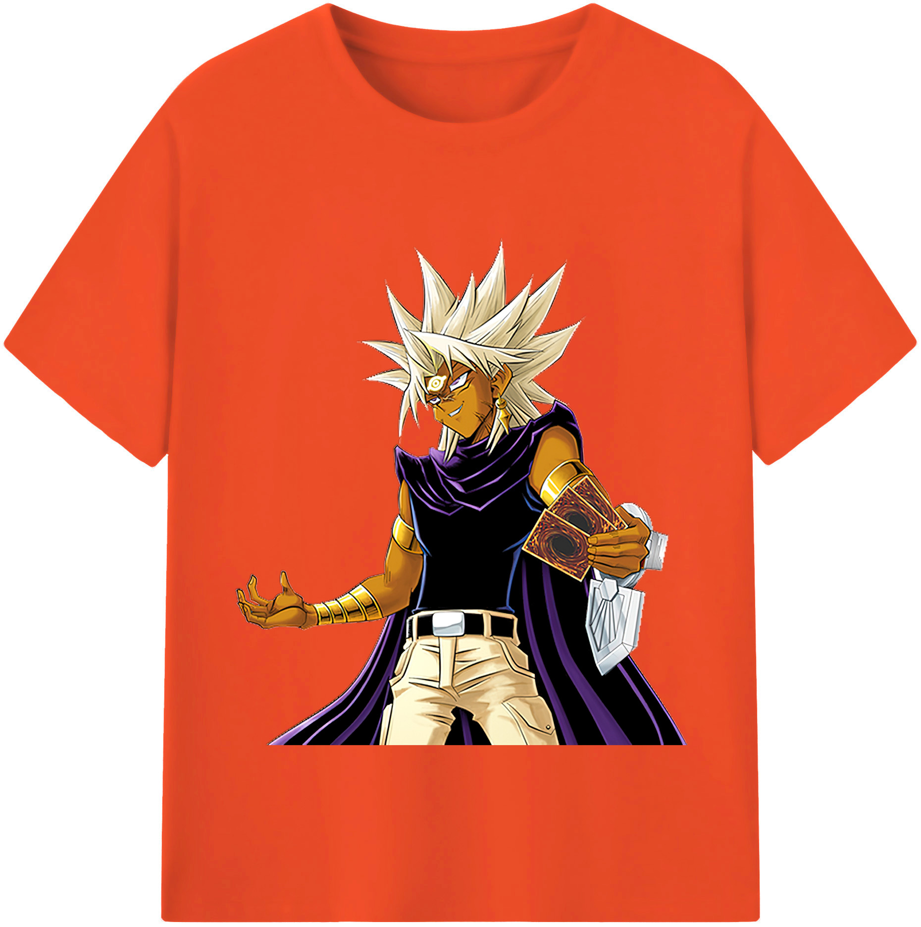 （画像用） 遊☆戯☆王 Yu-Gi-Oh! 綿100％半袖Tシャツ（フロントプリント）