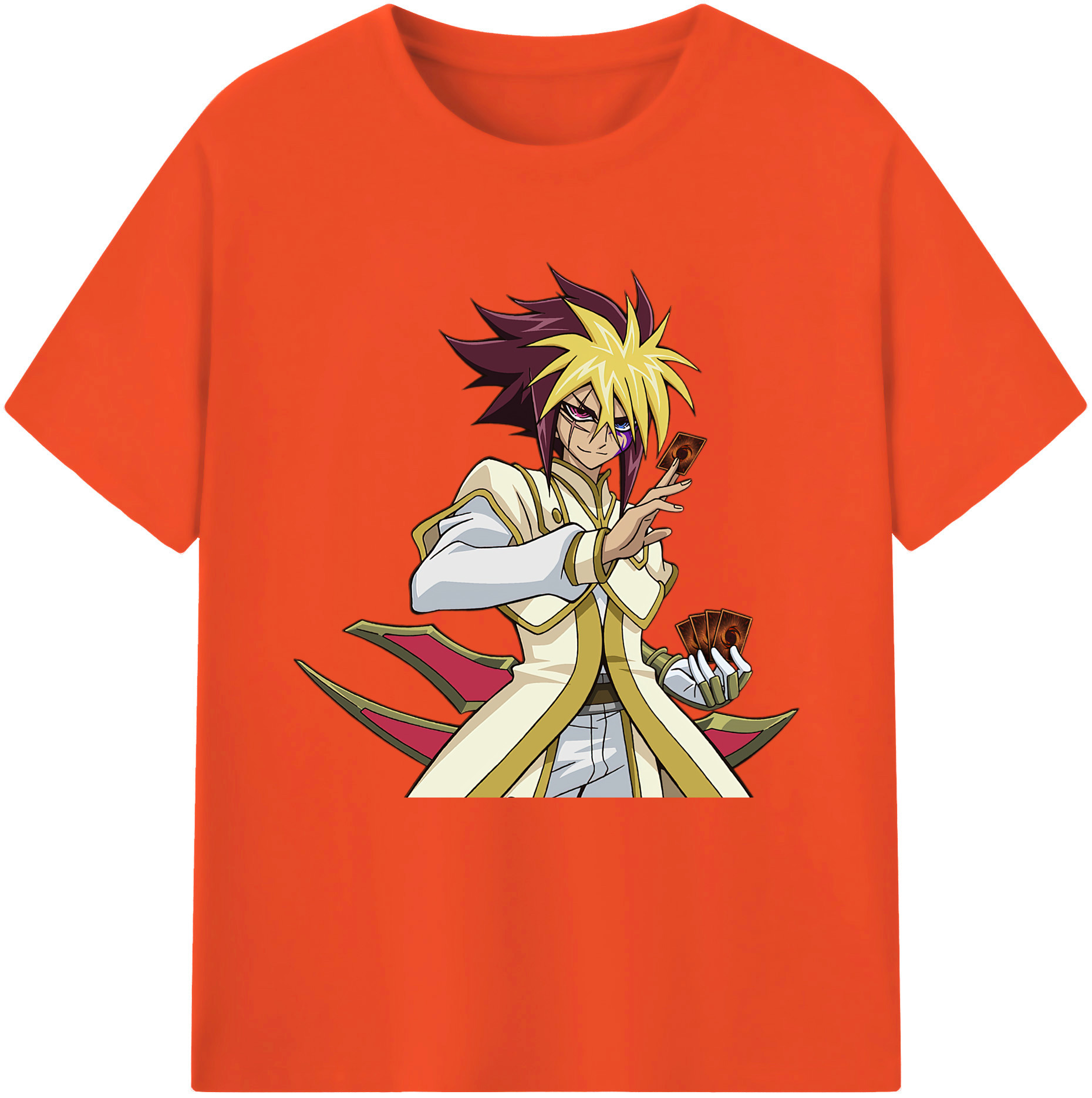 （画像用） 遊☆戯☆王 Yu-Gi-Oh! 綿100％半袖Tシャツ（フロントプリント）