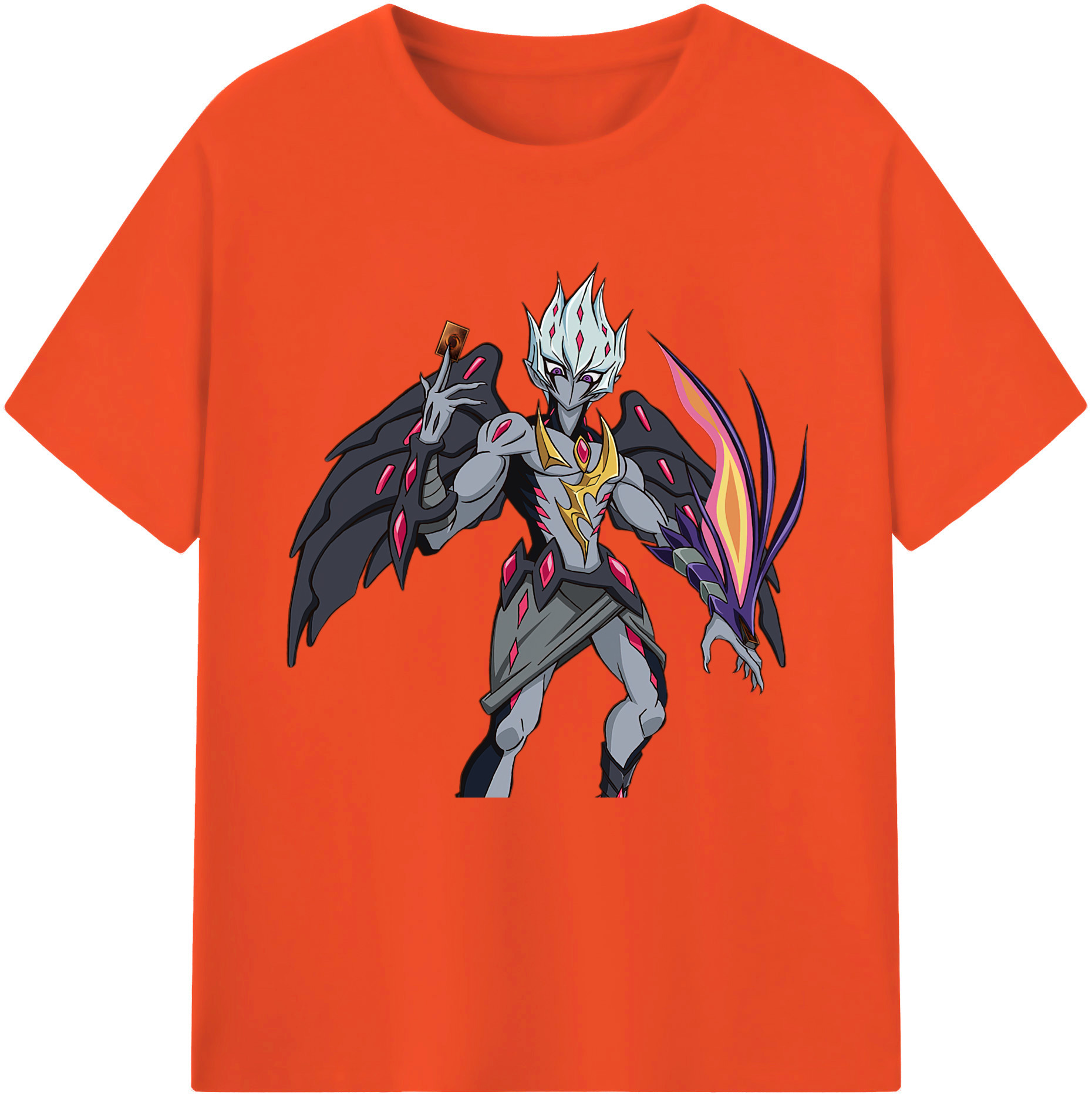 （画像用） 遊☆戯☆王 Yu-Gi-Oh! 綿100％半袖Tシャツ（フロントプリント）