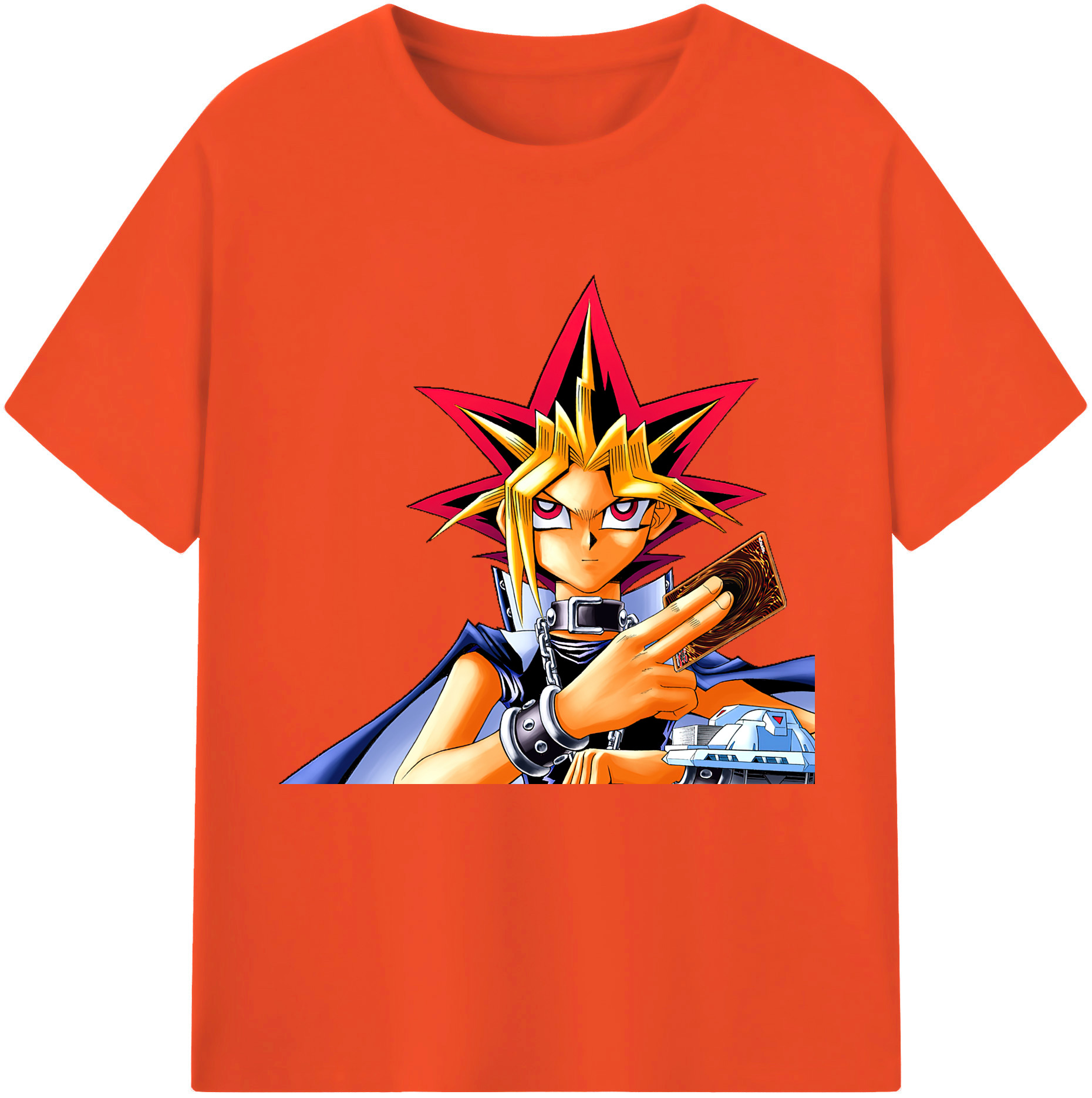 （画像用） 遊☆戯☆王 Yu-Gi-Oh! 綿100％半袖Tシャツ（フロントプリント）