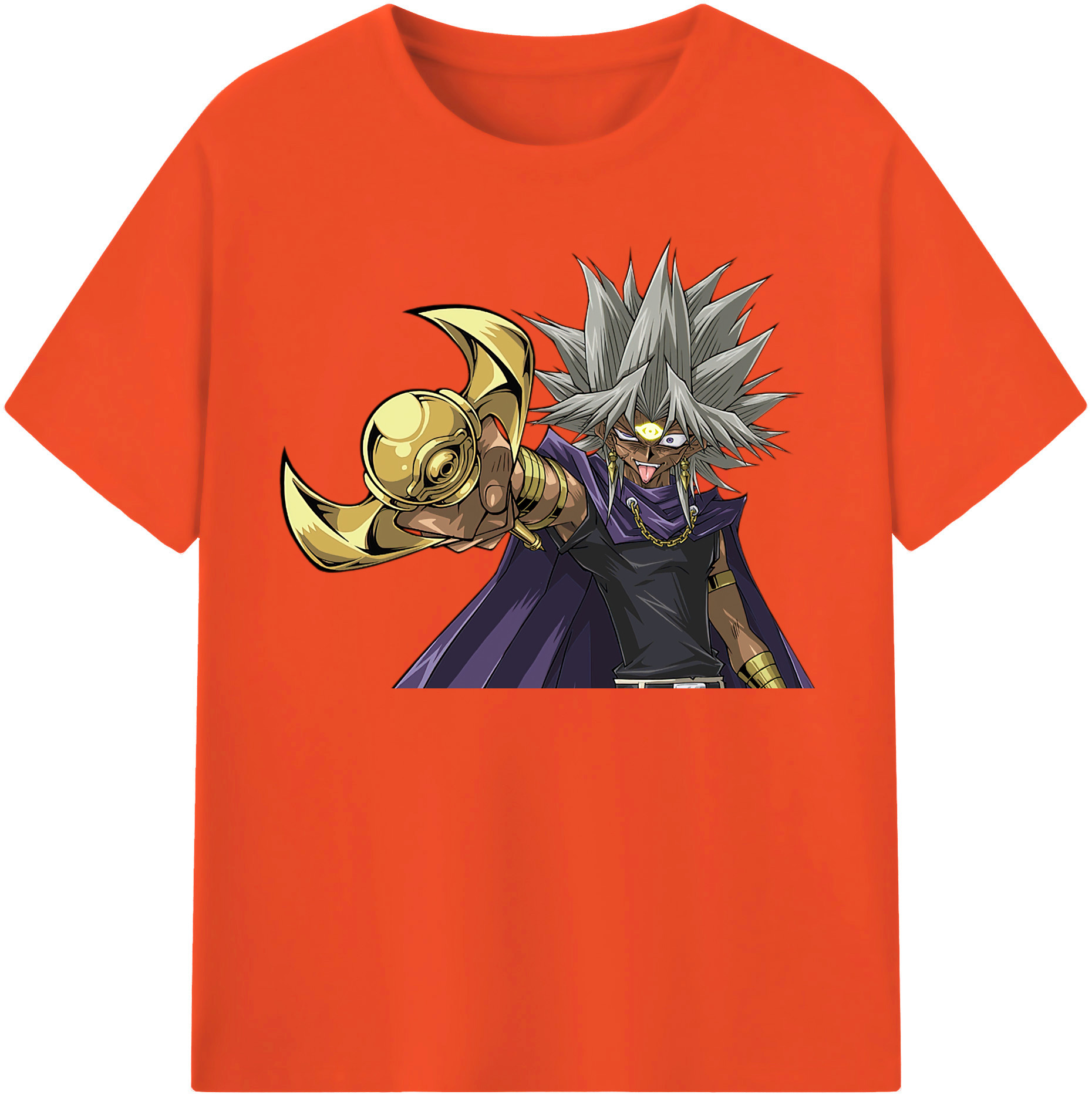 （画像用） 遊☆戯☆王 Yu-Gi-Oh! 綿100％半袖Tシャツ（フロントプリント）