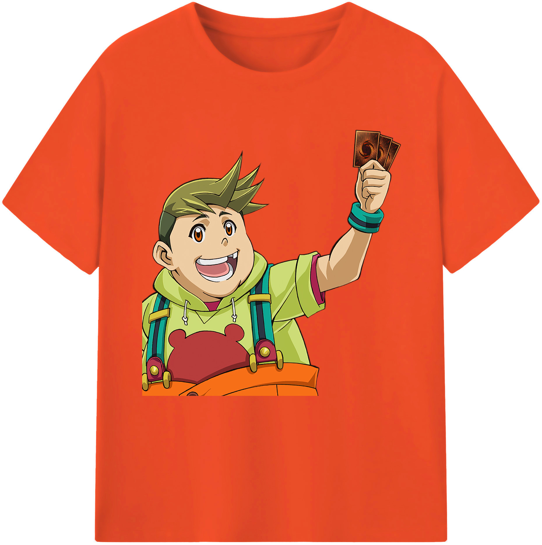 （画像用） 遊☆戯☆王 Yu-Gi-Oh! 綿100％半袖Tシャツ（フロントプリント）