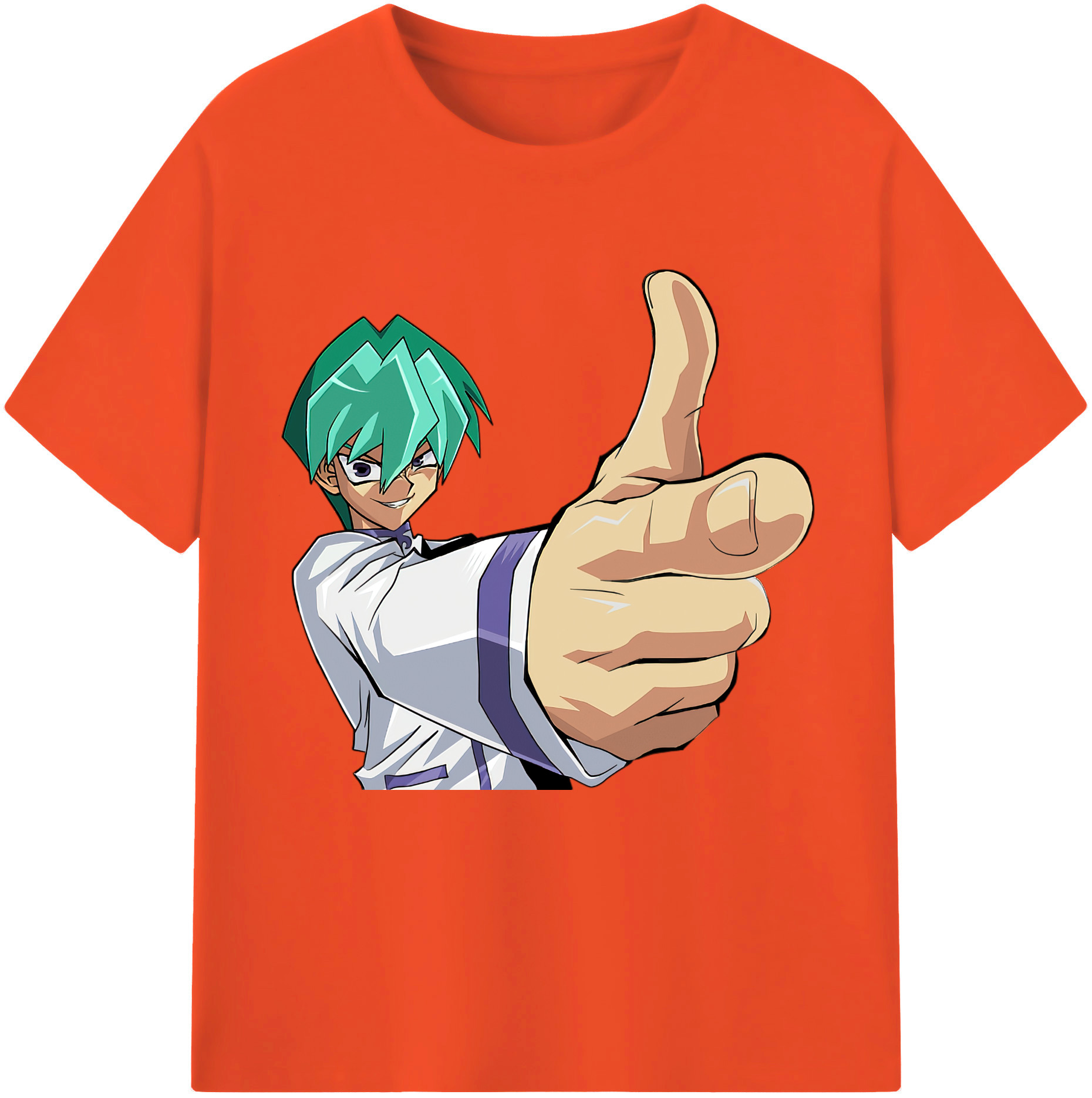 （画像用） 遊☆戯☆王 Yu-Gi-Oh! 綿100％半袖Tシャツ（フロントプリント）