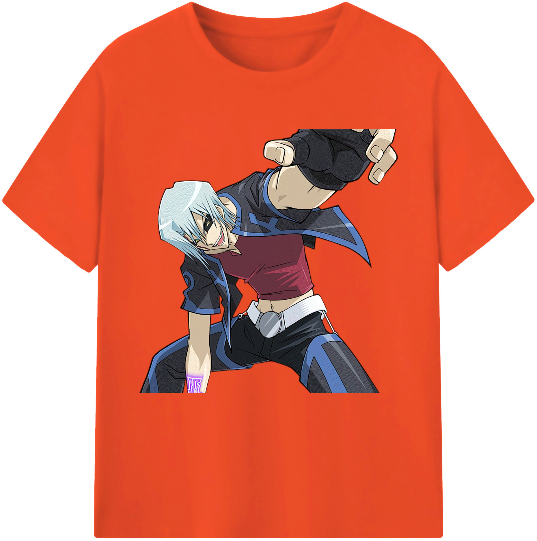 （画像用） 遊☆戯☆王 Yu-Gi-Oh! 綿100％半袖Tシャツ（フロントプリント）