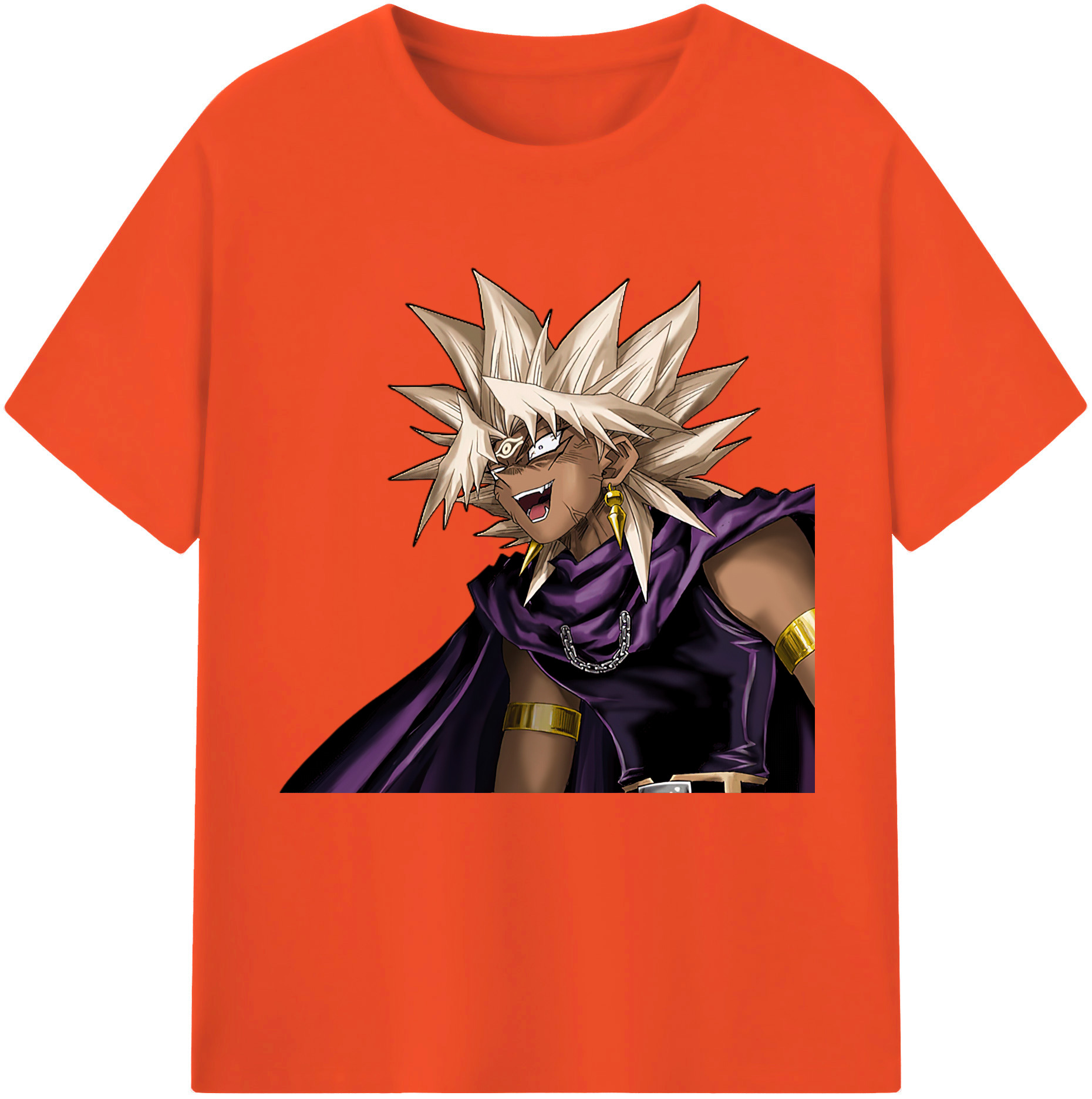 （画像用） 遊☆戯☆王 Yu-Gi-Oh! 綿100％半袖Tシャツ（フロントプリント）