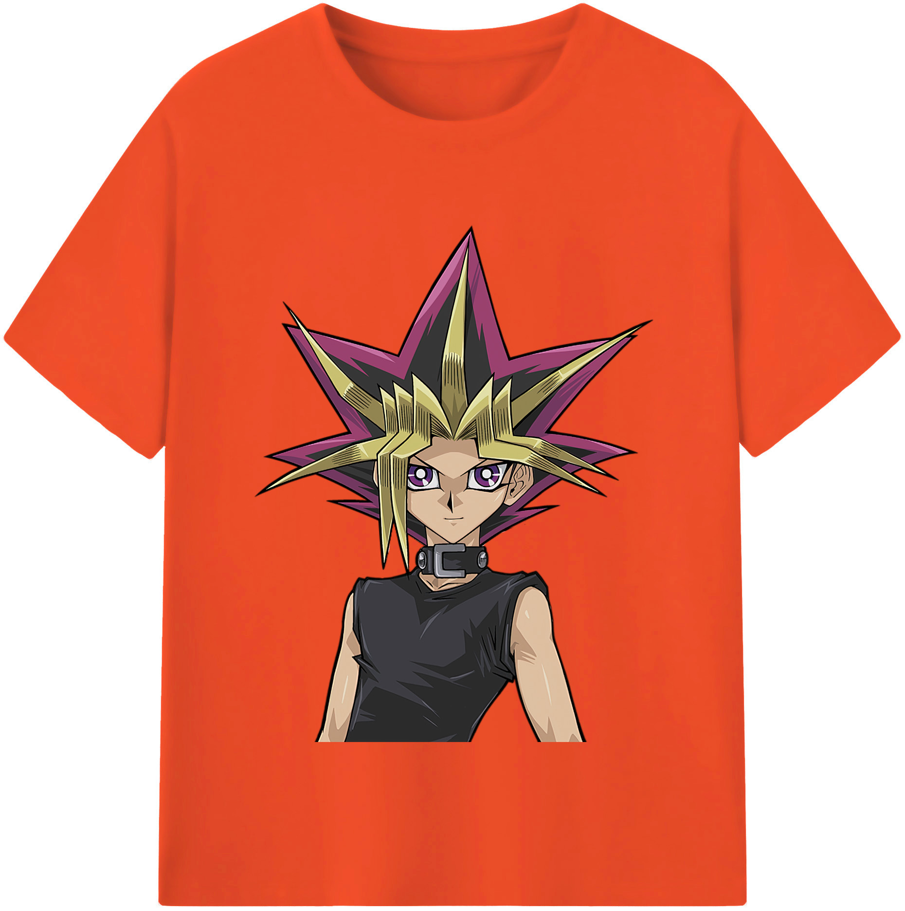 （画像用） 遊☆戯☆王 Yu-Gi-Oh! 綿100％半袖Tシャツ（フロントプリント）
