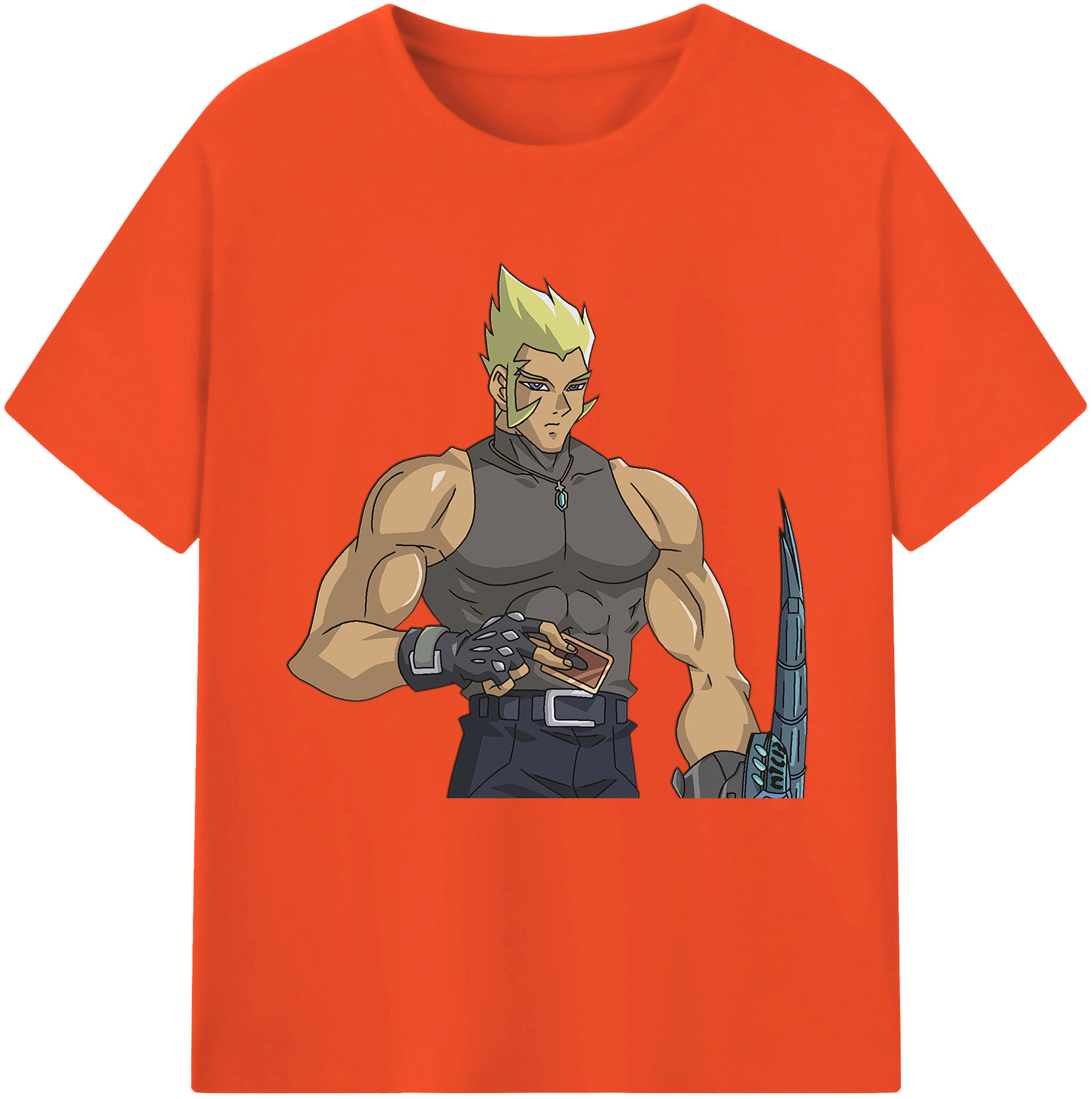 （画像用） 遊☆戯☆王 Yu-Gi-Oh! 綿100％半袖Tシャツ（フロントプリント）