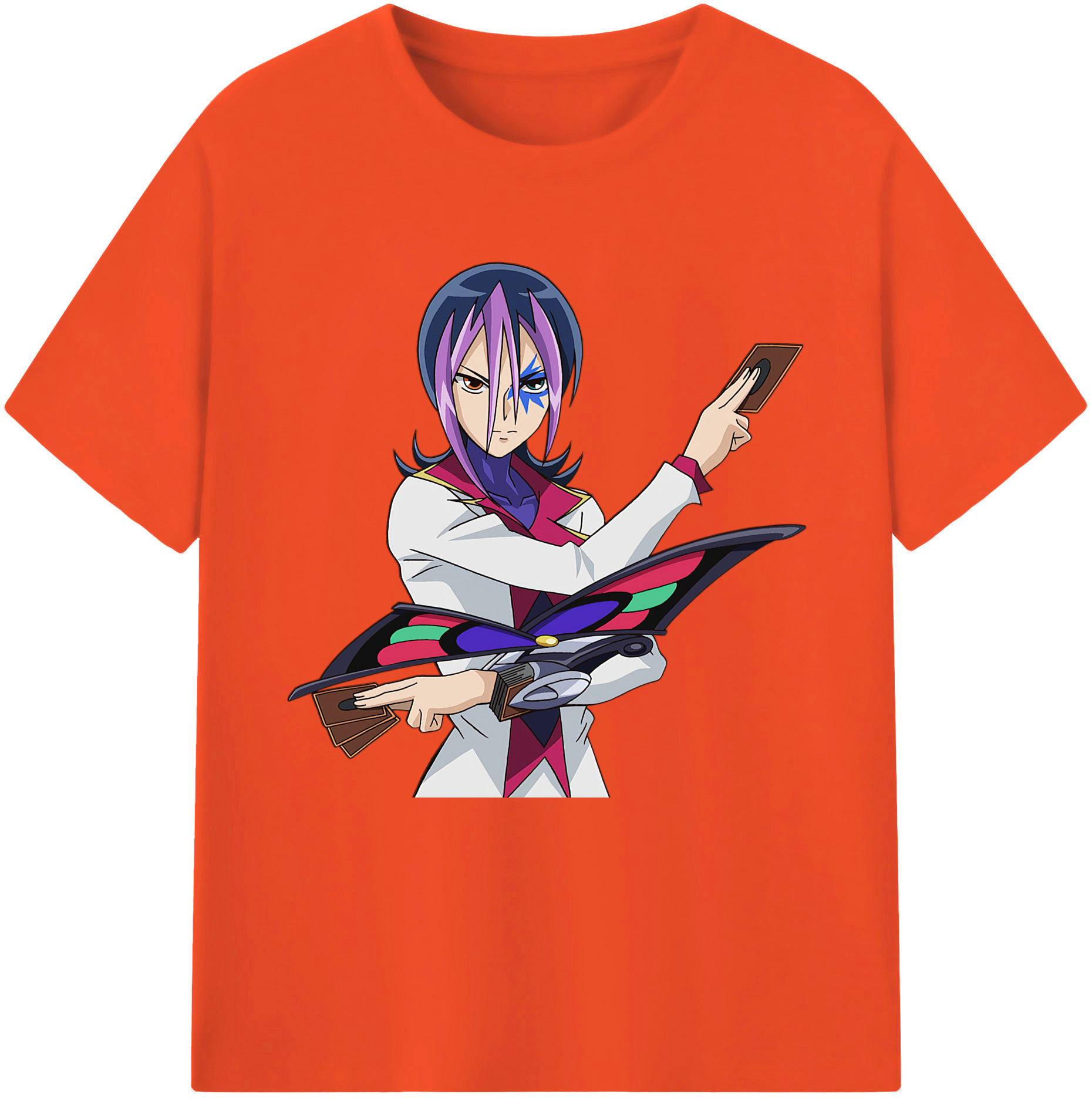 （画像用） 遊☆戯☆王 Yu-Gi-Oh! 綿100％半袖Tシャツ（フロントプリント）