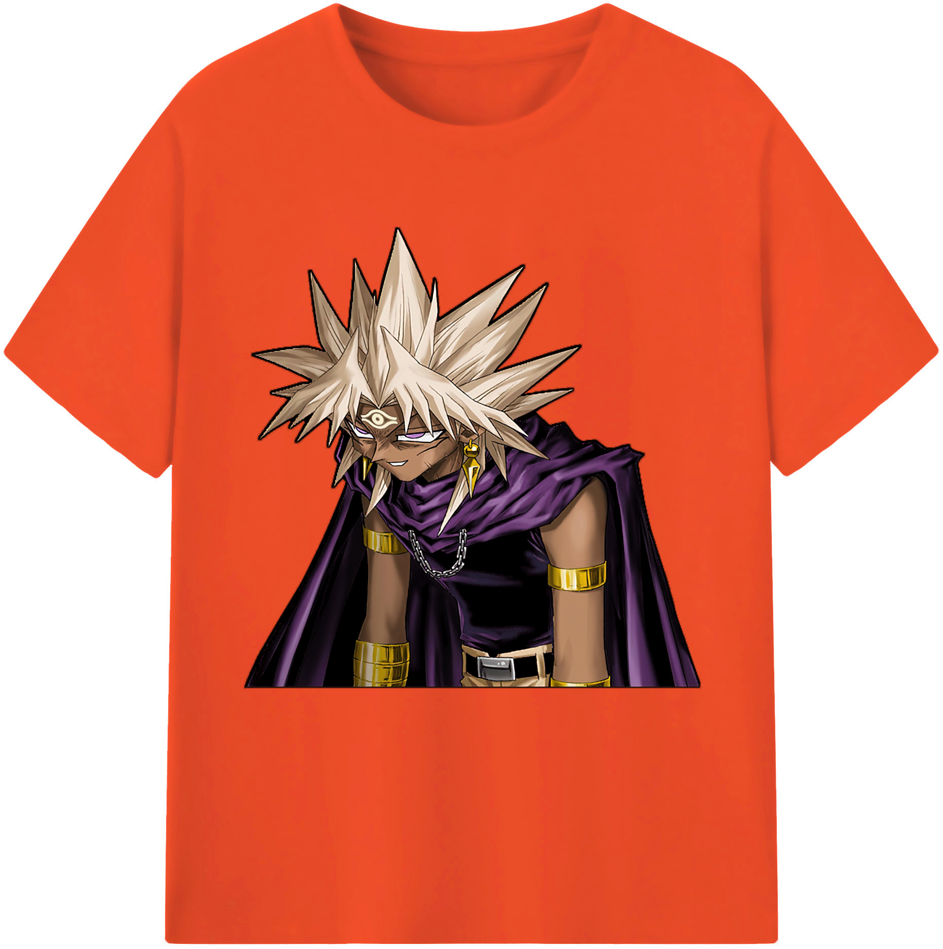 （画像用） 遊☆戯☆王 Yu-Gi-Oh! 綿100％半袖Tシャツ（フロントプリント）