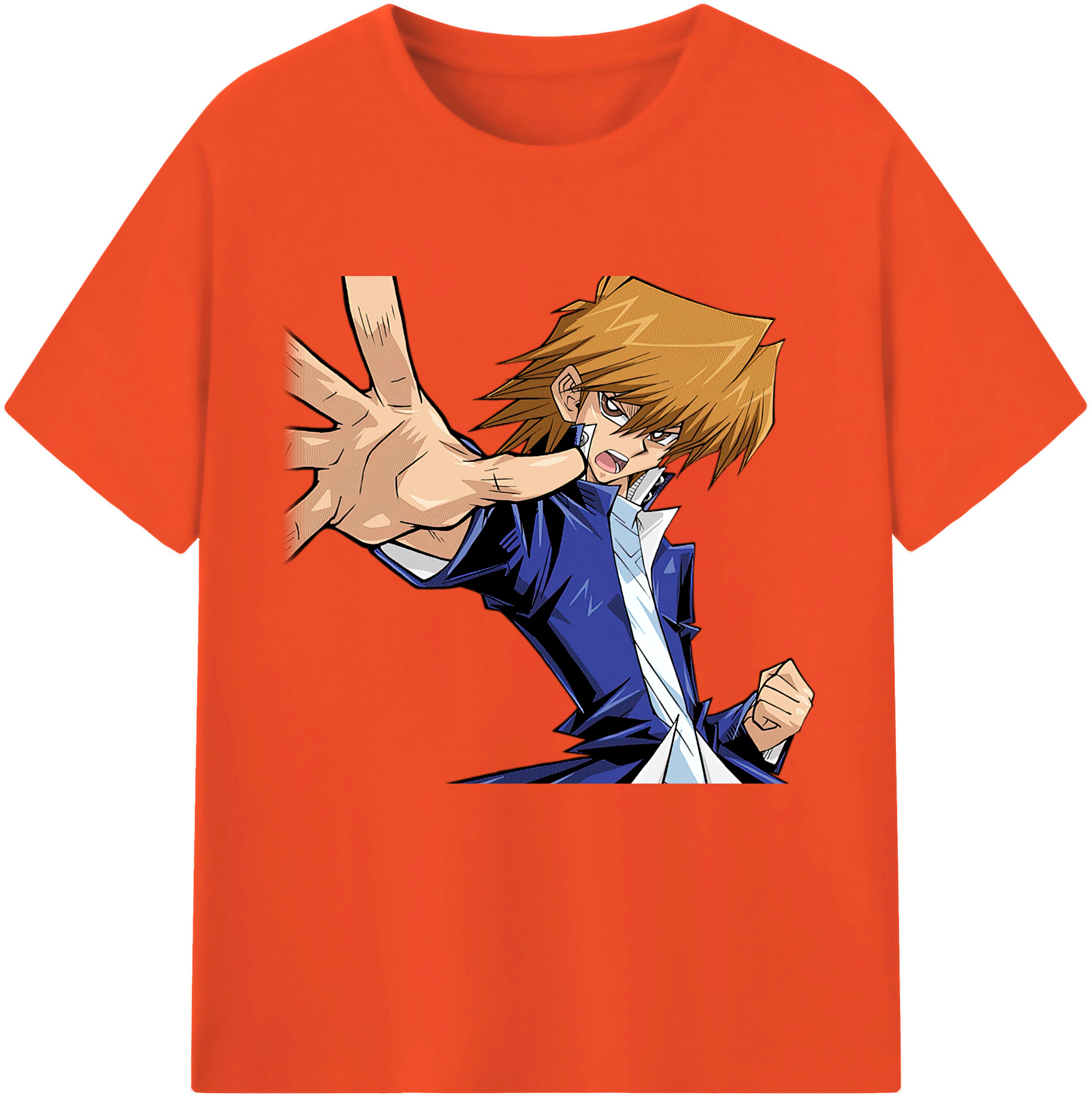 （画像用） 遊☆戯☆王 Yu-Gi-Oh! 綿100％半袖Tシャツ（フロントプリント）