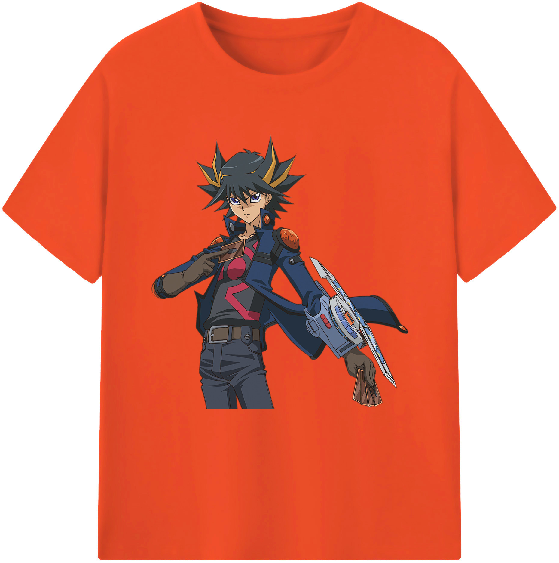 （画像用） 遊☆戯☆王 Yu-Gi-Oh! 綿100％半袖Tシャツ（フロントプリント）