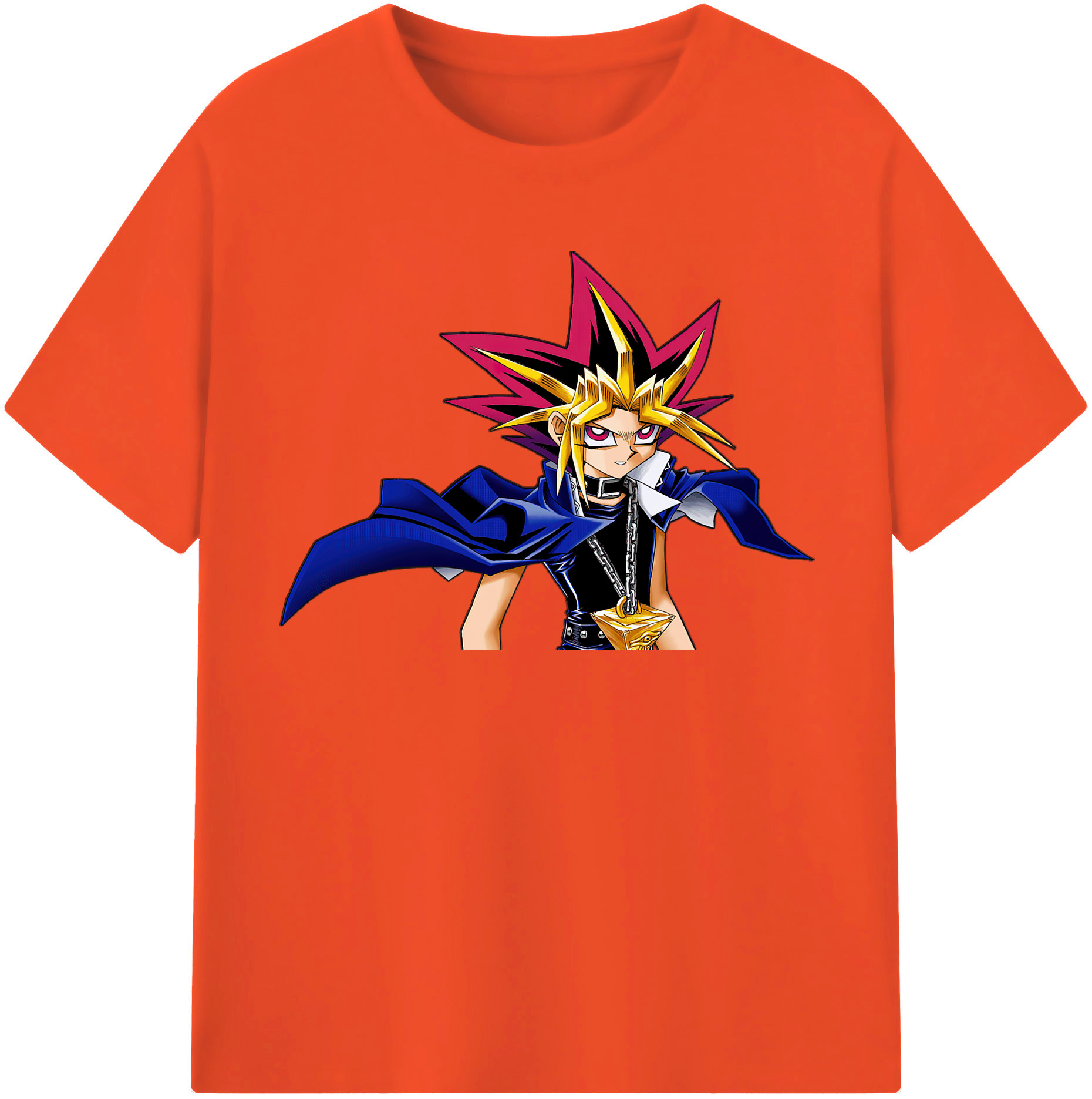 （画像用） 遊☆戯☆王 Yu-Gi-Oh! 綿100％半袖Tシャツ（フロントプリント）