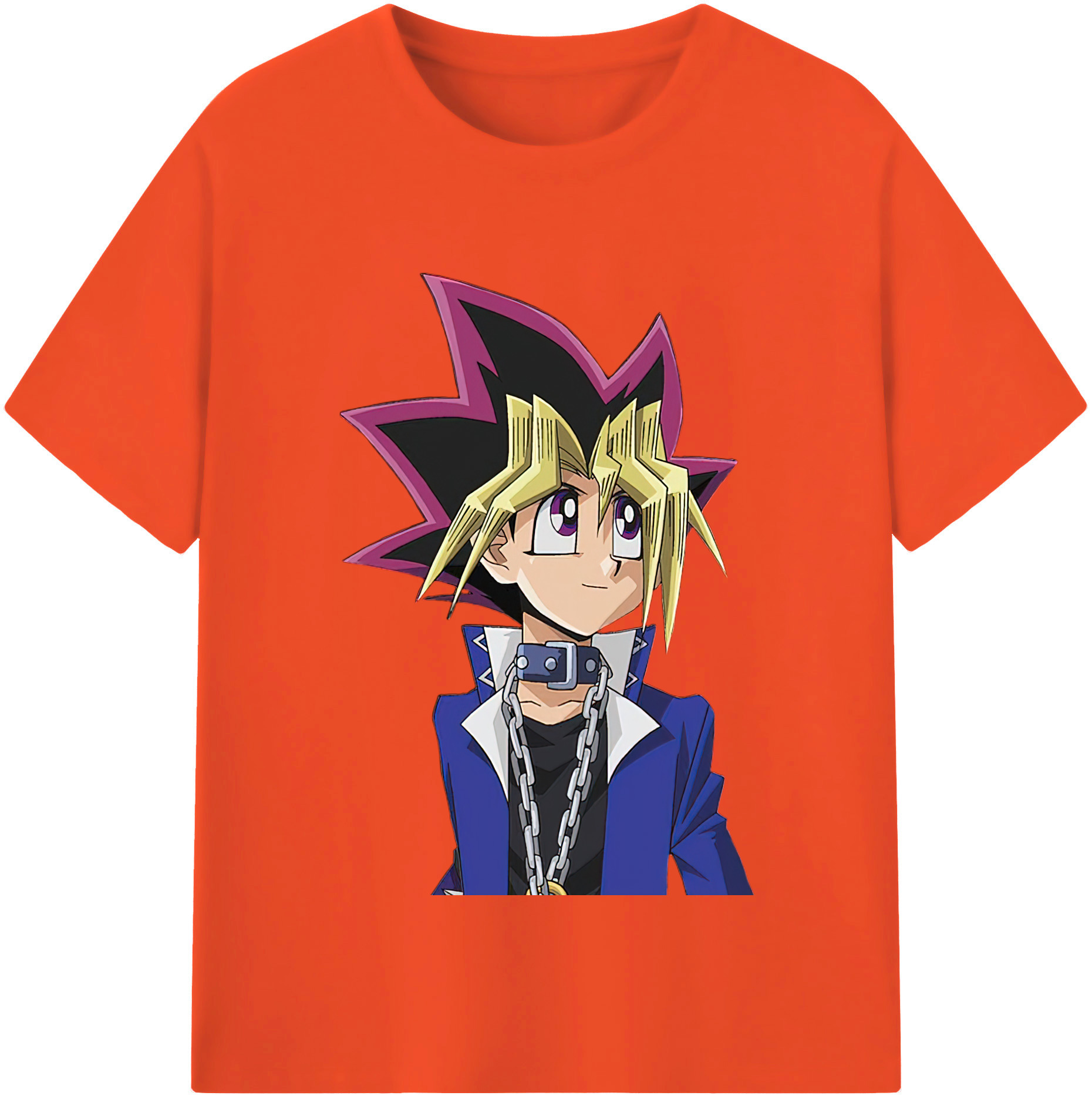 （画像用） 遊☆戯☆王 Yu-Gi-Oh! 綿100％半袖Tシャツ（フロントプリント）