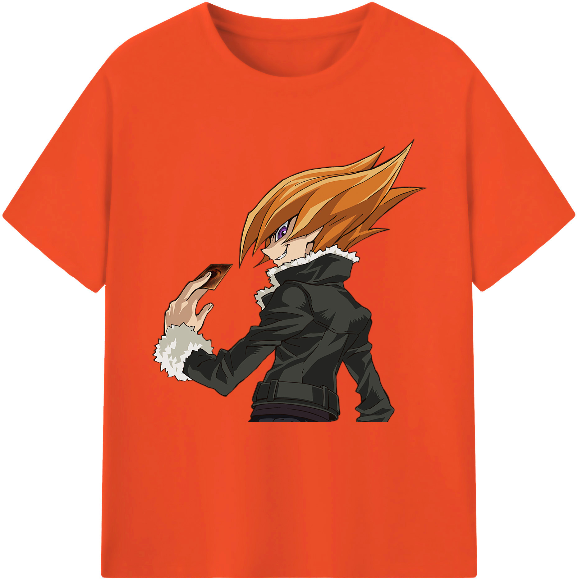 （画像用） 遊☆戯☆王 Yu-Gi-Oh! 綿100％半袖Tシャツ（フロントプリント）