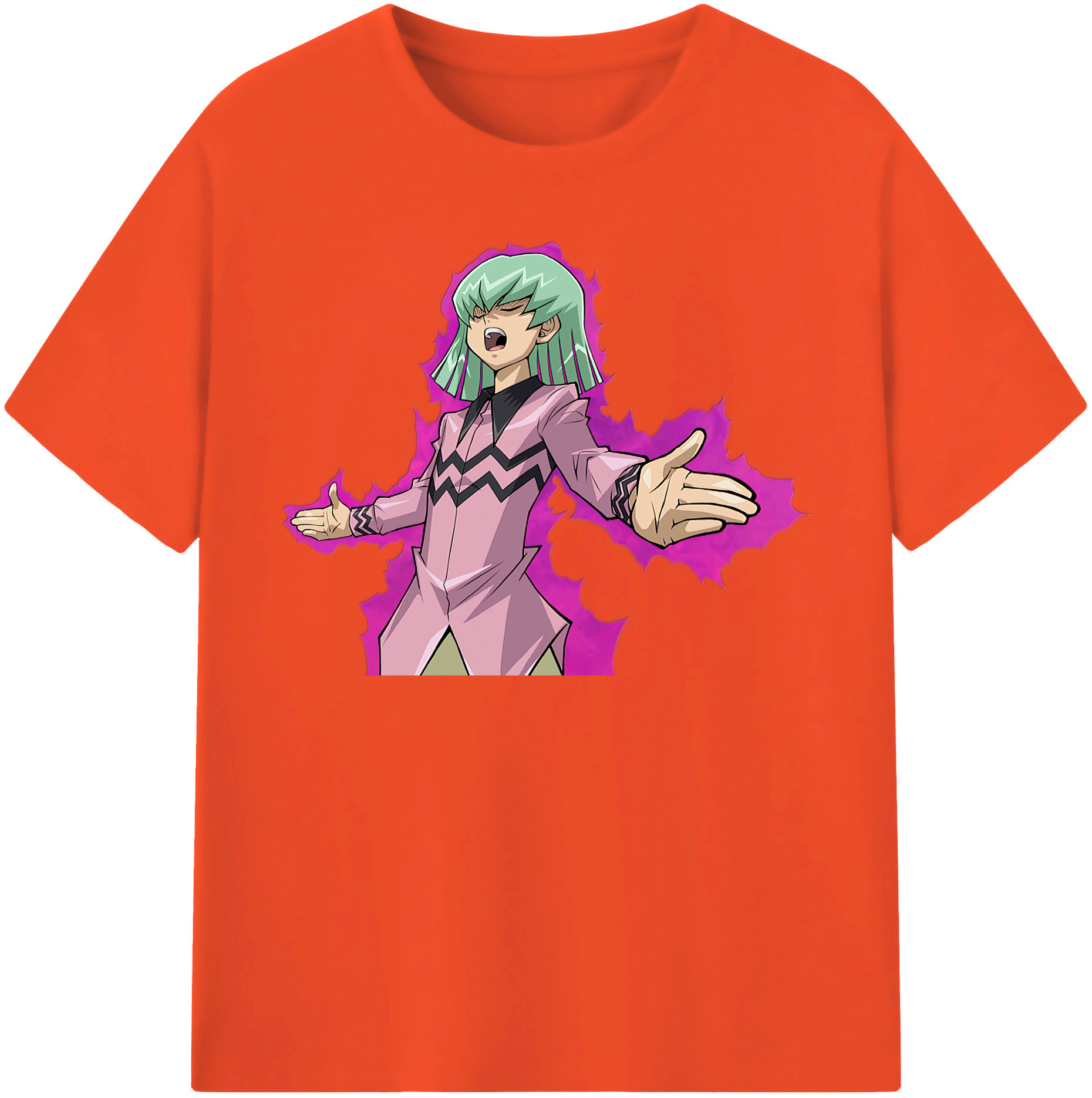 （画像用） 遊☆戯☆王 Yu-Gi-Oh! 綿100％半袖Tシャツ（フロントプリント）