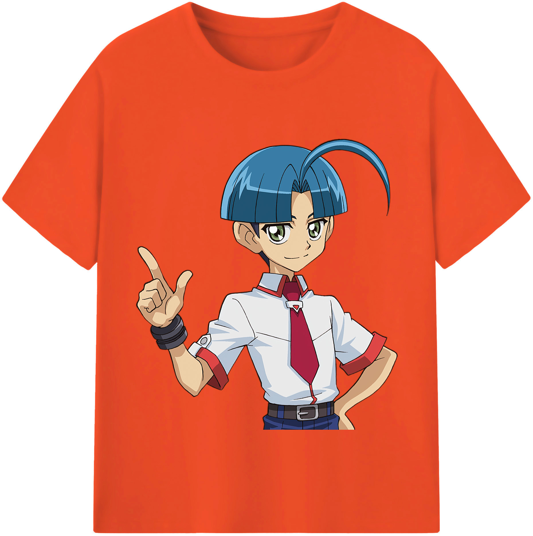 （画像用） 遊☆戯☆王 Yu-Gi-Oh! 綿100％半袖Tシャツ（フロントプリント）