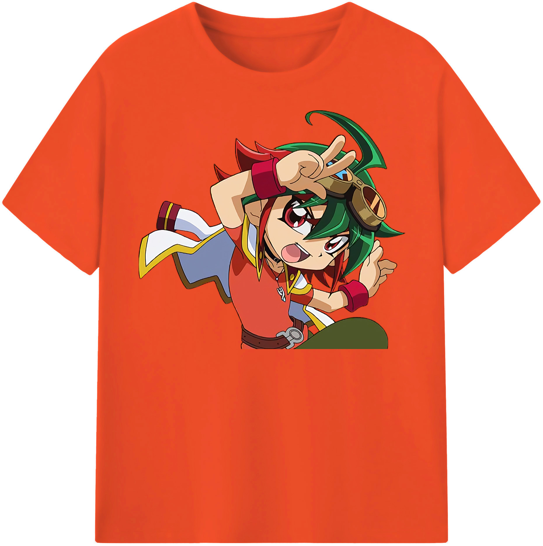 （画像用） 遊☆戯☆王 Yu-Gi-Oh! 綿100％半袖Tシャツ（フロントプリント）